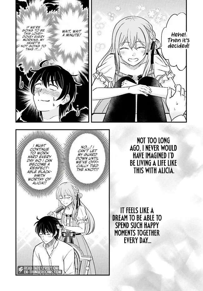 Kyuutei Kajishi no Shiawase na Nichijou: Black na Shokuba wo Tsuihou Saretaga, Ringoku de Koushaku Reijou ni Dekiaisarenagara White na Seikatsu Okurimasu Chapter 21 - page 14