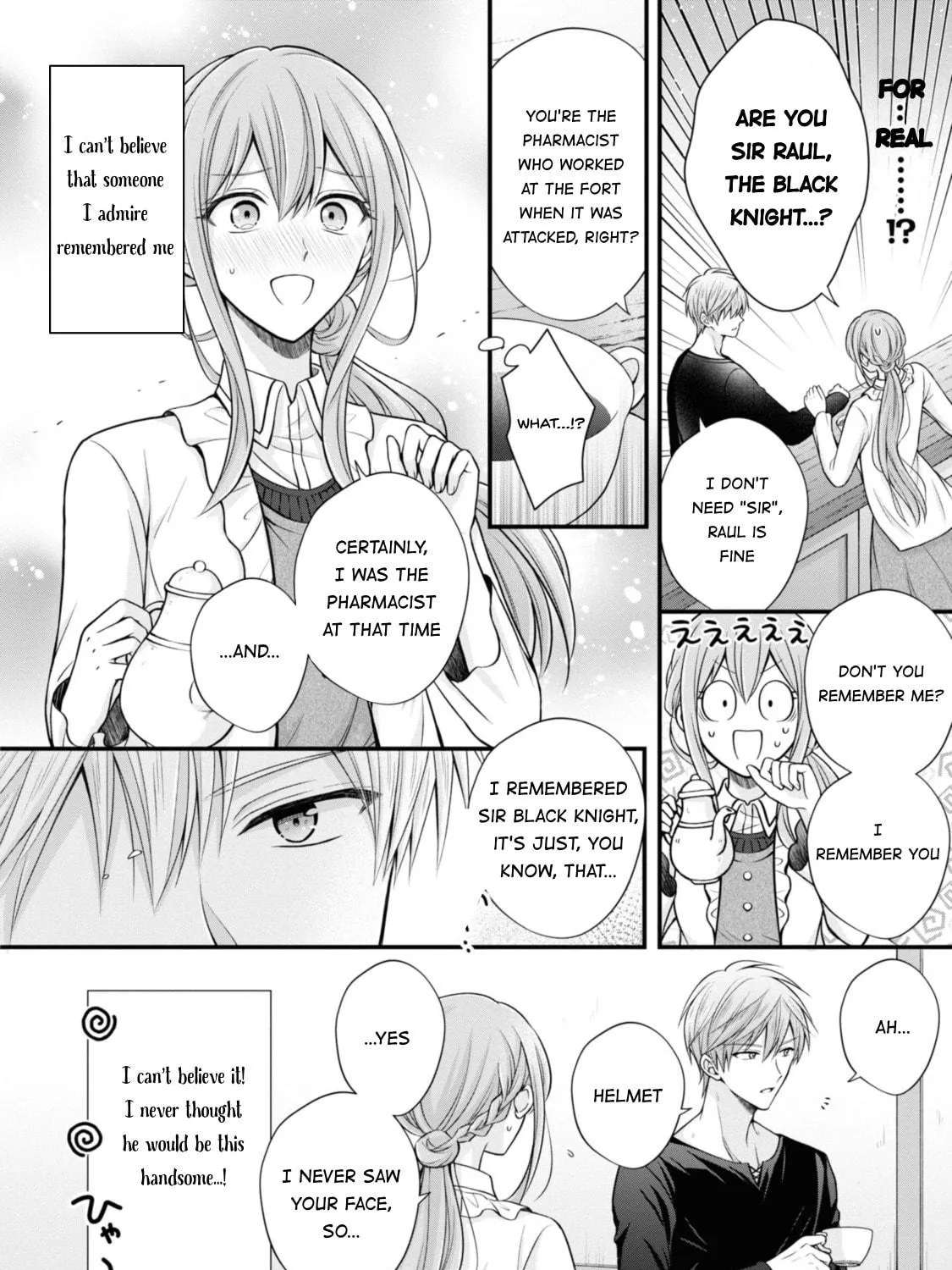 Otoko Un Zero no Kusushi Reijou, Hatsukoi no Kurokishi-sama ga Oshikake Konyakusha ni Narimashite. Chapter 3 - page 24