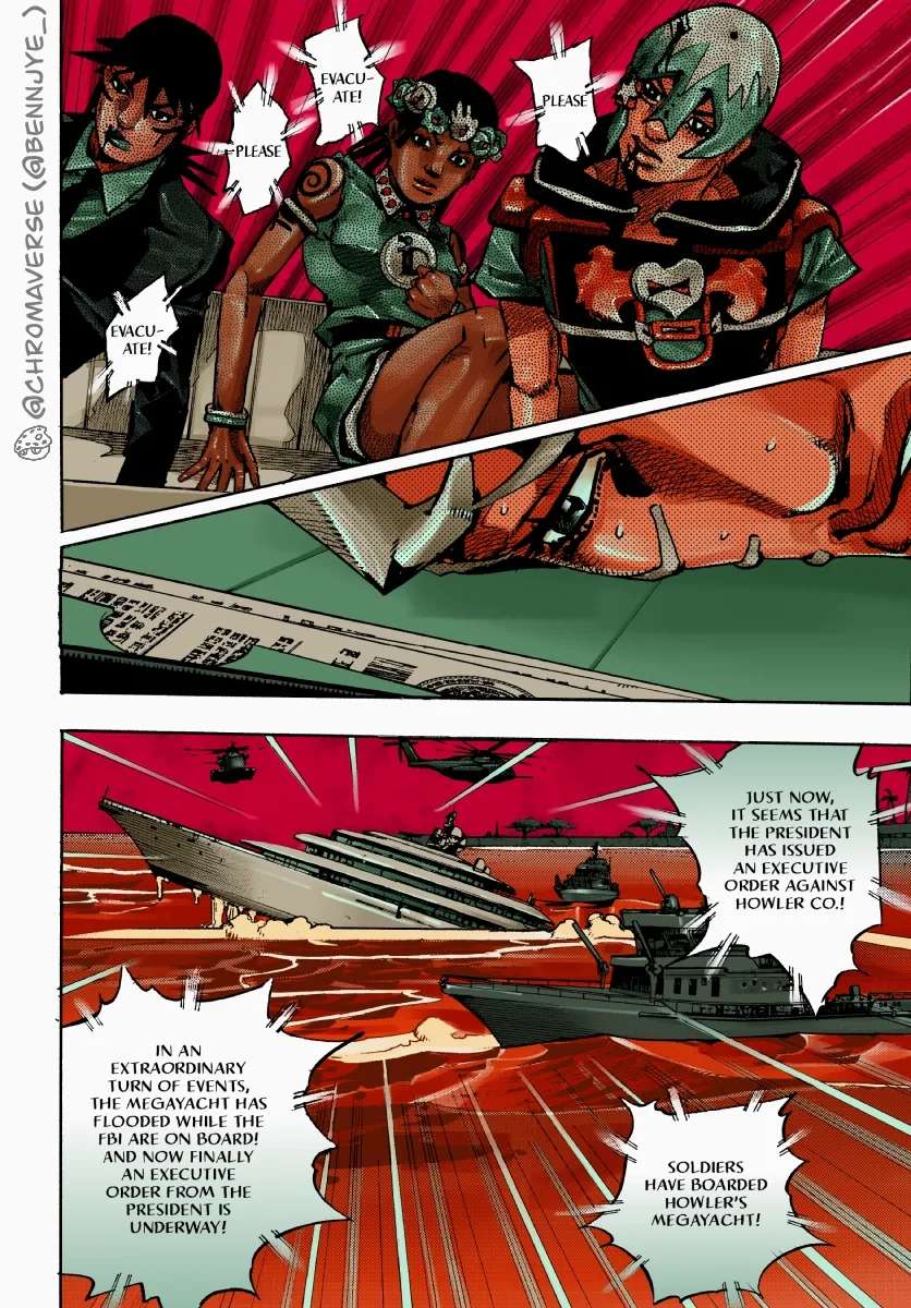 Jojo's Bizarre Adventure Part 9 - The Jojolands (Fan-Colored) Chapter 32 - page 19