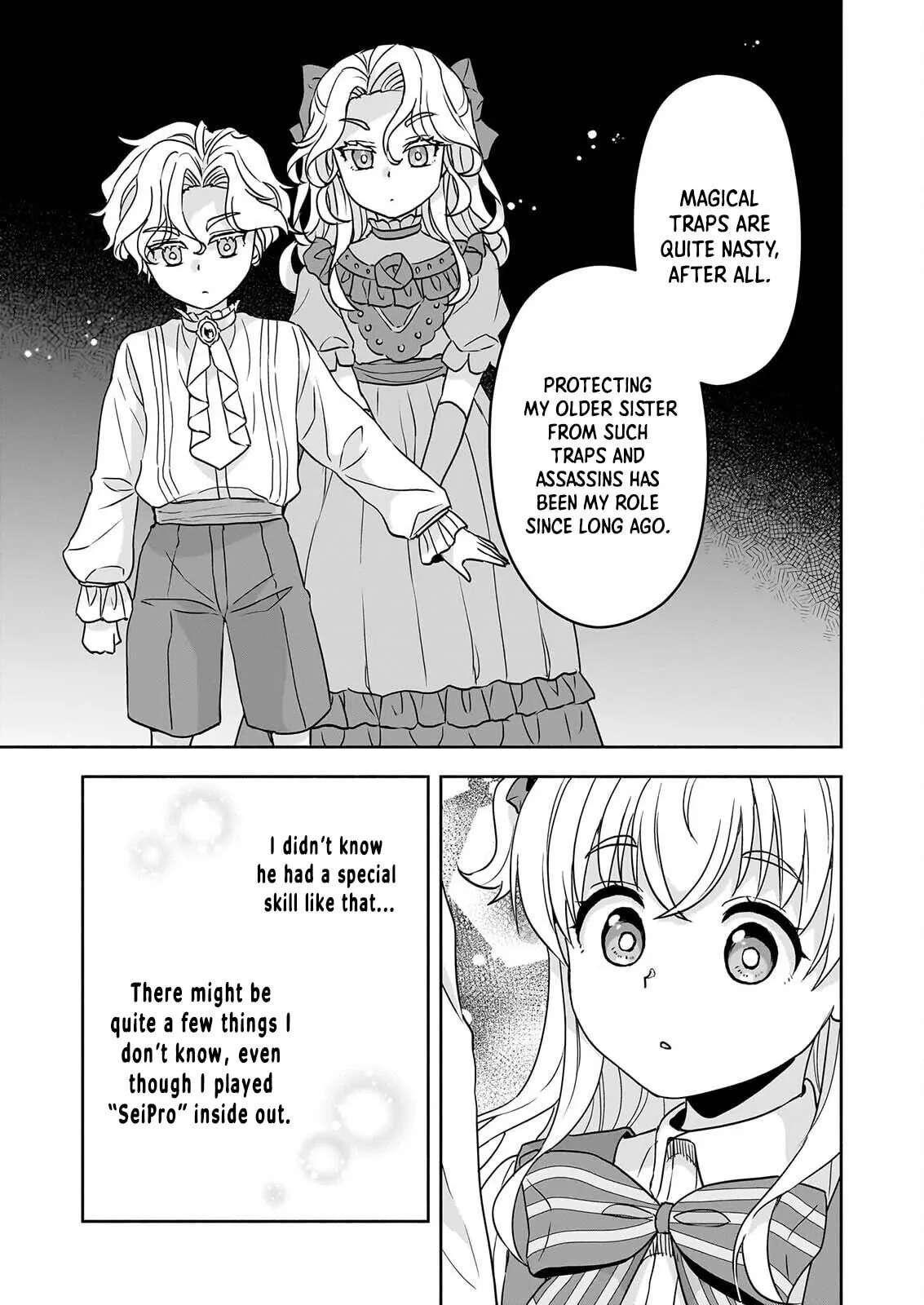 I Was Reincarnated as the Main Heroine, but I'll Physically Break the Gears of Fate Chapter 4 - page 23
