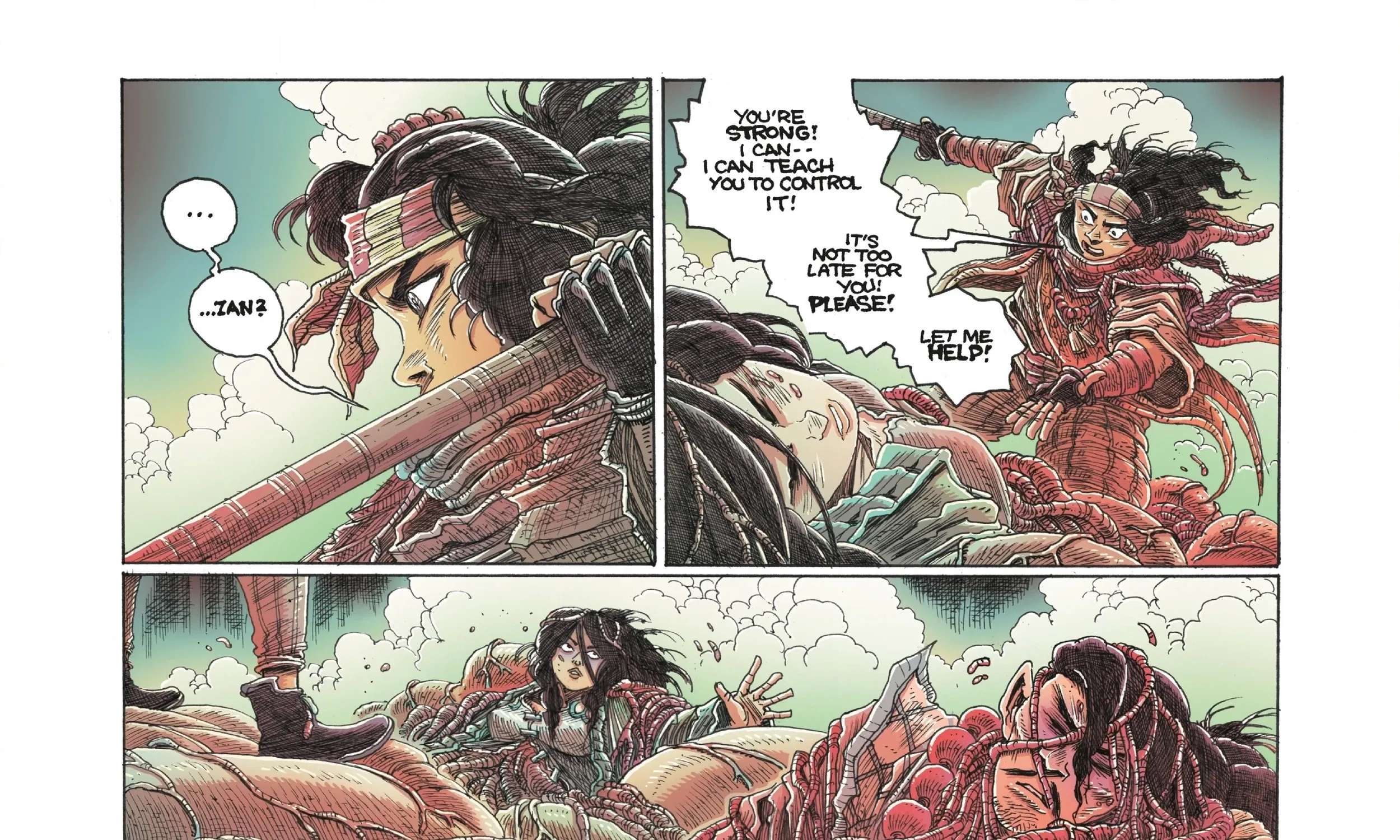 Orphan and the Five Beasts: Bath of Blood Chapter 4 - page 58