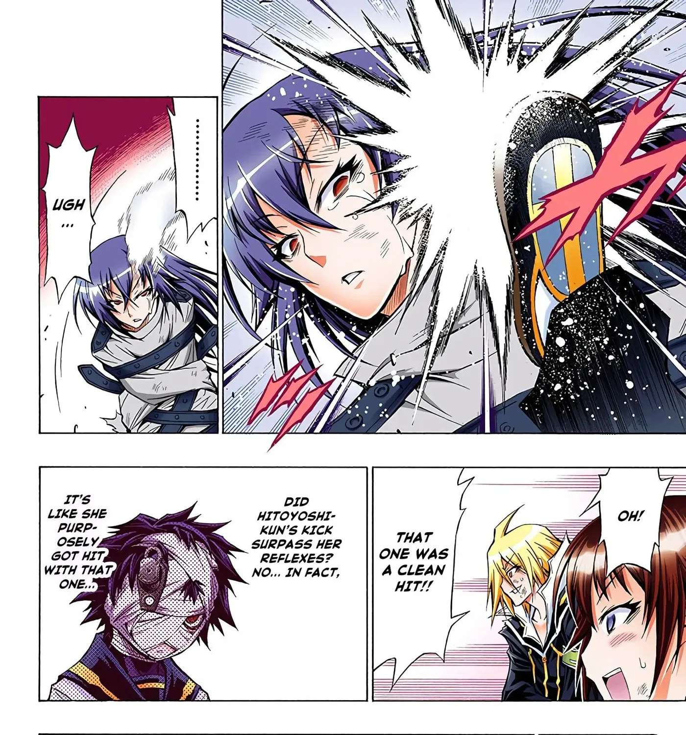 Medaka Box (Official Colored) Chapter 51 - page 16