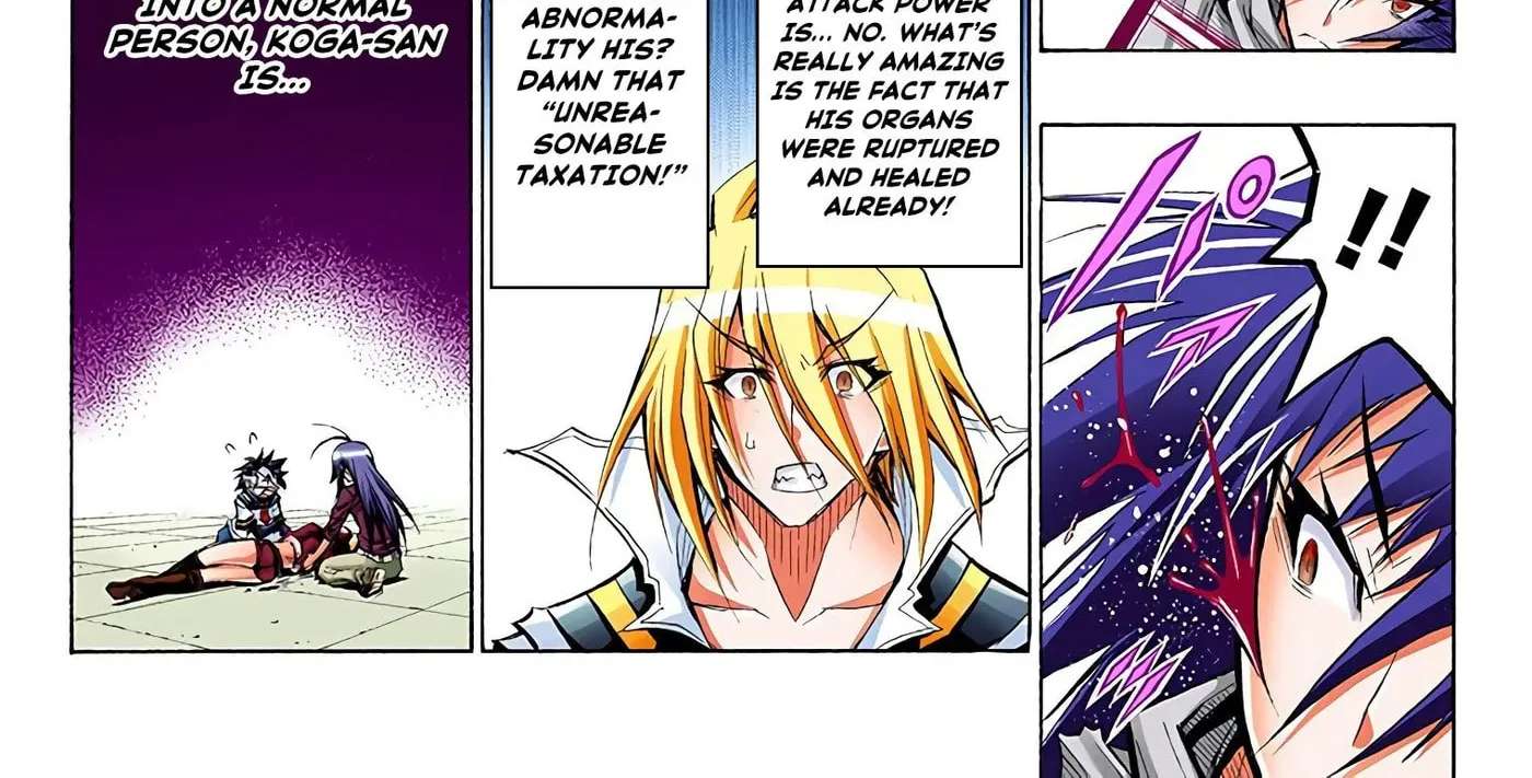 Medaka Box (Official Colored) Chapter 54 - page 14