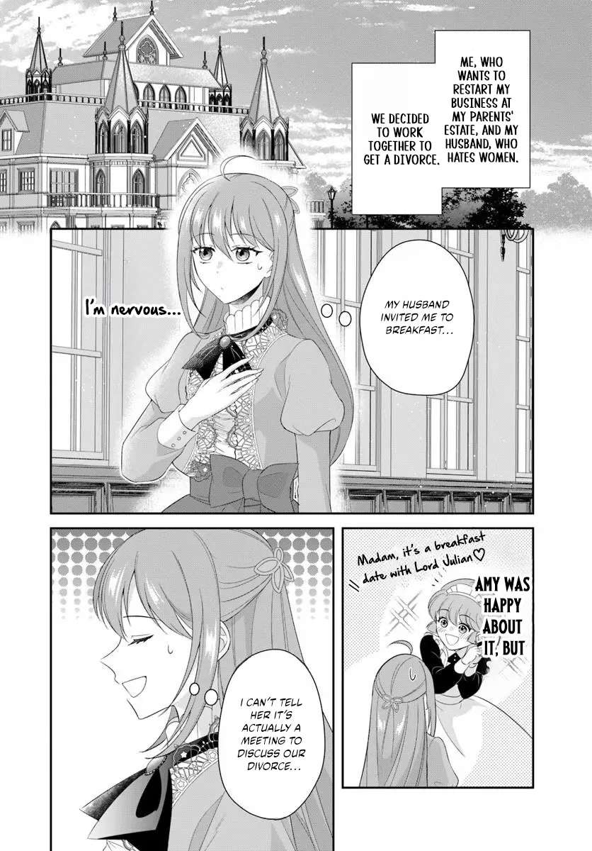 Watashitachi Rikon Shimasunode Ikenie Reijou to Reikoku Hunjin no Kanpekinaru Rikon Keikaku Chapter 2.1 - page 3