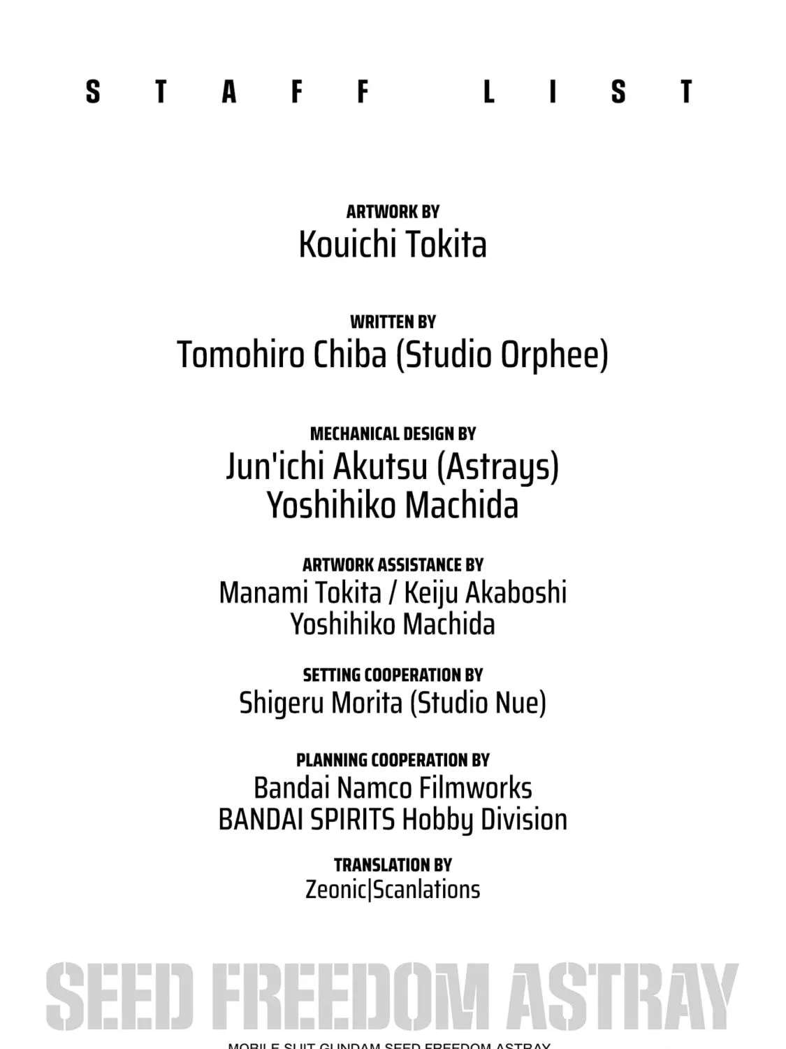 Mobile Suit Gundam Seed Freedom Astray Chapter 6 - page 24