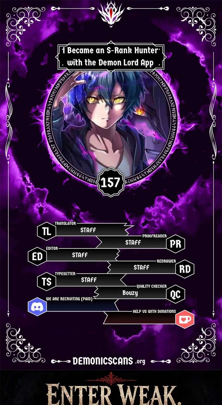 I Became An S-Rank Hunter With The Demon Lord App Chapter 157 - page 1