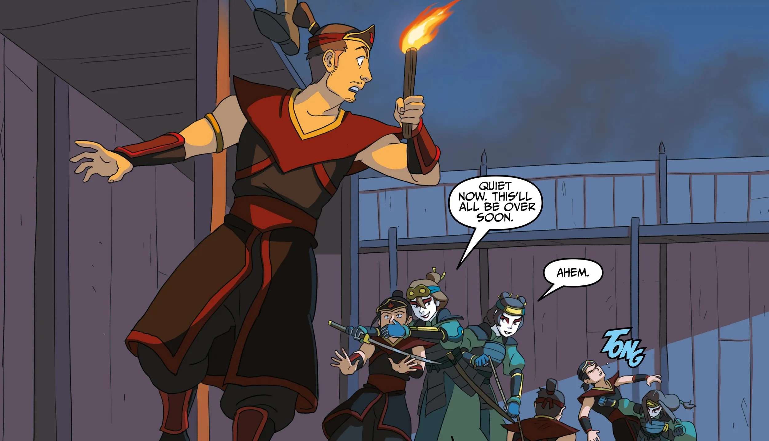 Avatar: The Last Airbender – The Kyoshi Warriors Chapter 3 - page 29