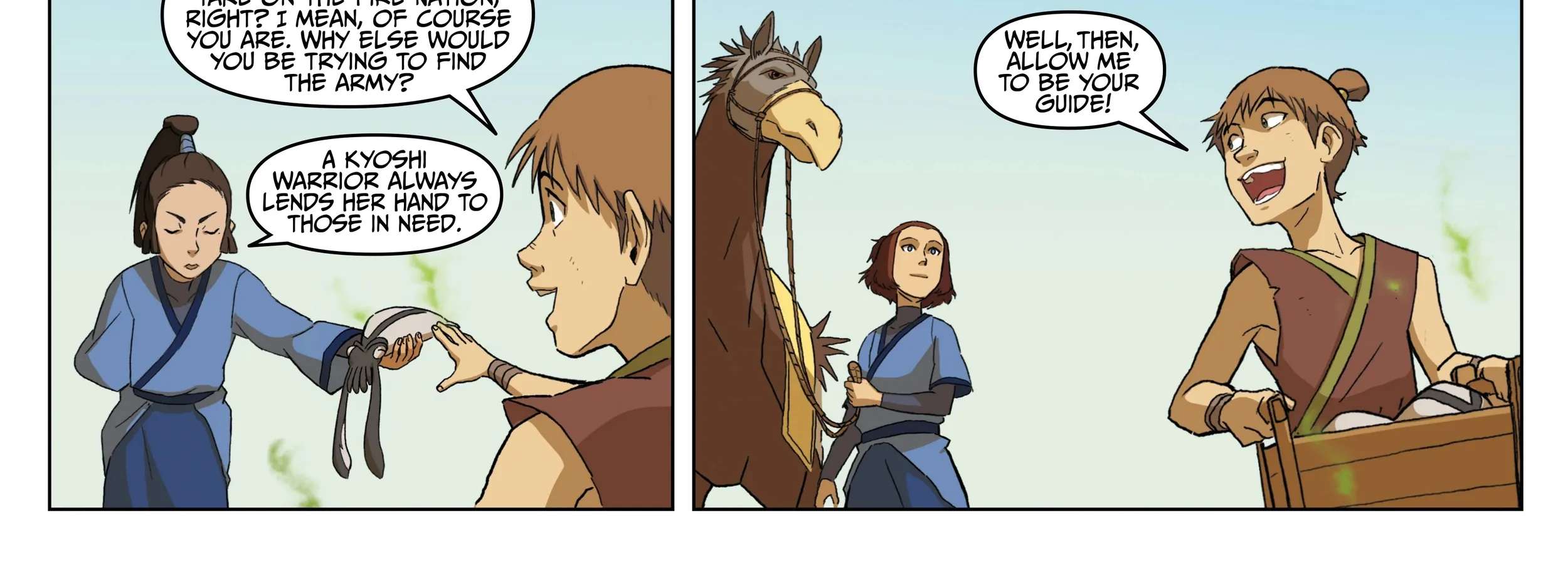 Avatar: The Last Airbender – The Kyoshi Warriors Chapter 1 - page 24