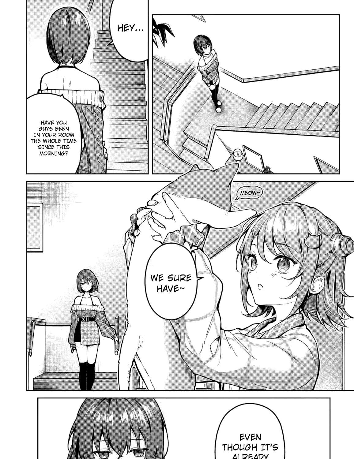 Tier 1 Shimai: Yuumei Yonshimai wa Boku nashi de wa Ikirarenai Chapter 3.2 - page 26