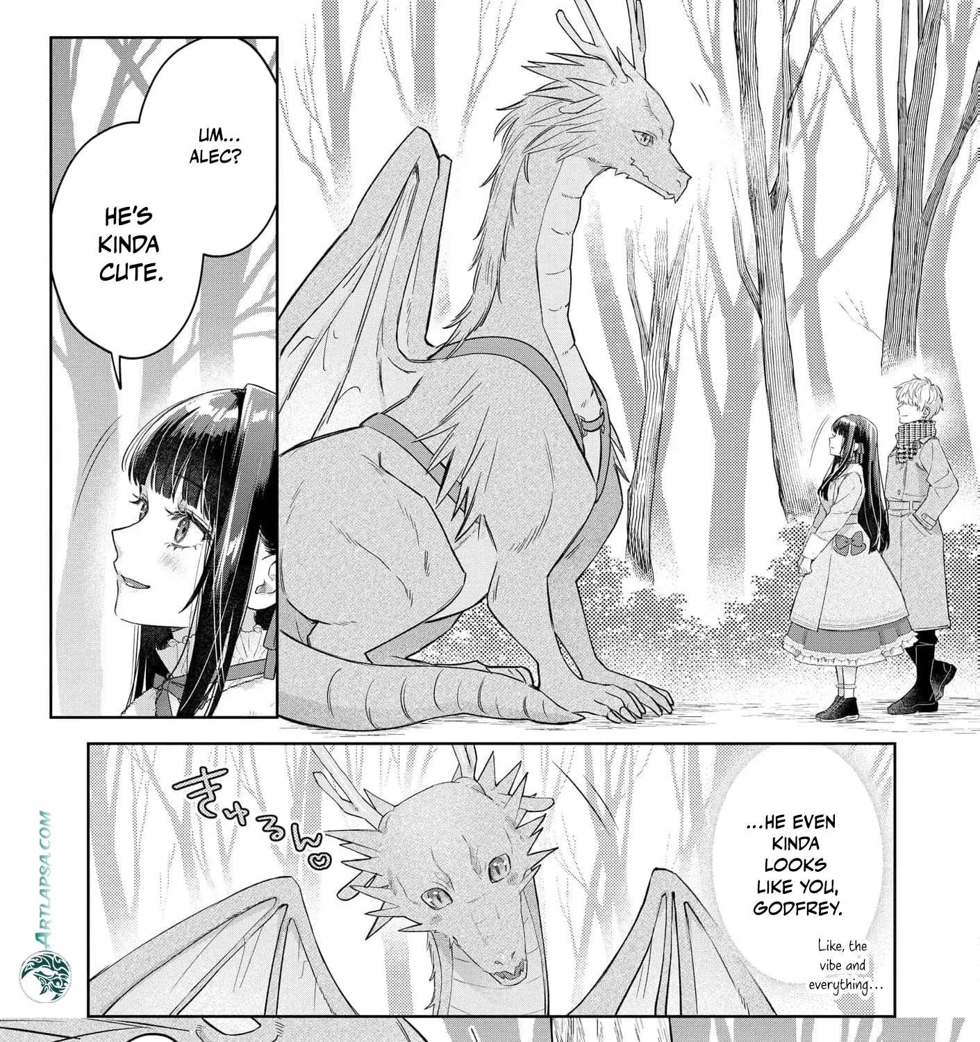 Sunaoninarenai Yuki Otome wa Nemureru Ryuukishi ni Amakutoka sareru Chapter 5 - page 35