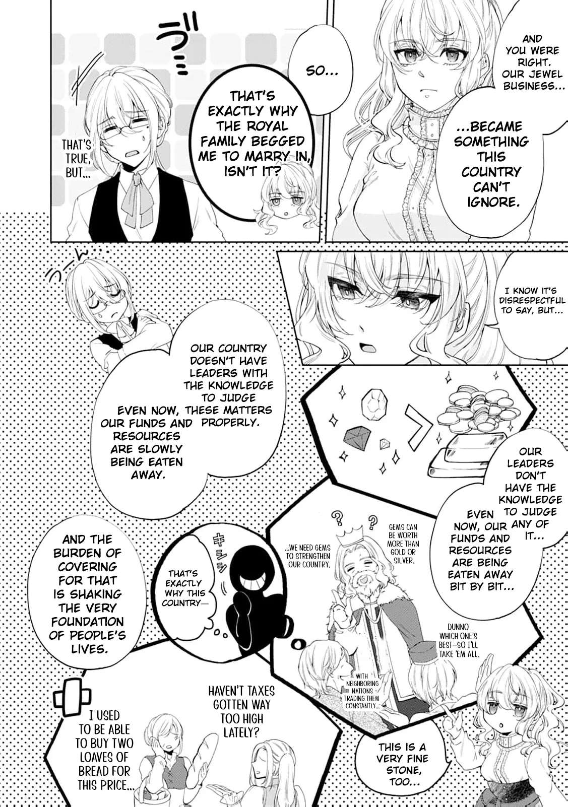 The Villainess's Rise: Becoming the Jewel Saintess. Chapter 1 - page 22