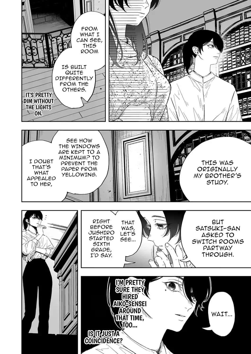 Toaru Mikaiketsu Jiken ni Tsuite Chapter 3 - page 14