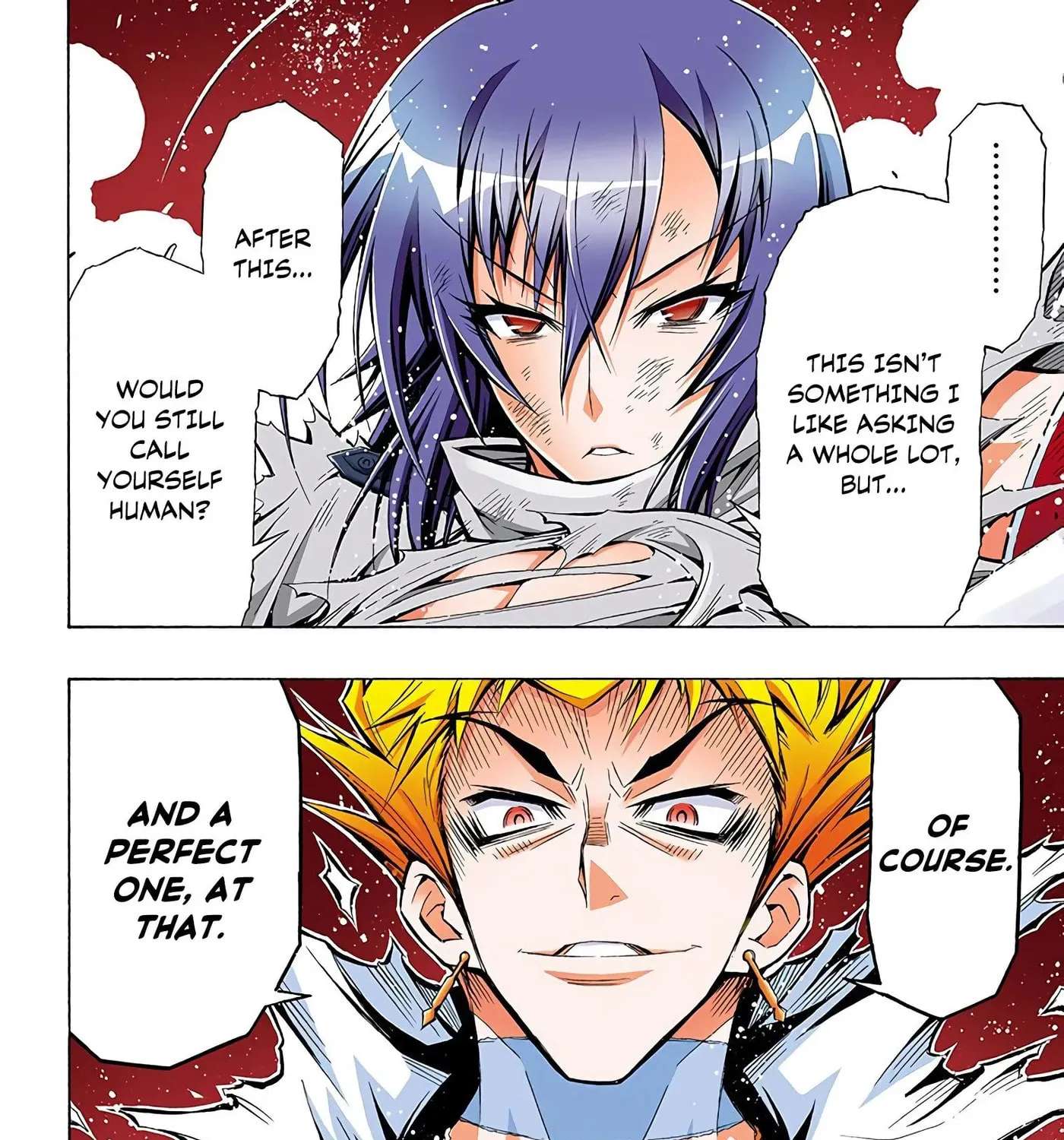 Medaka Box (Official Colored) Chapter 53 - page 39