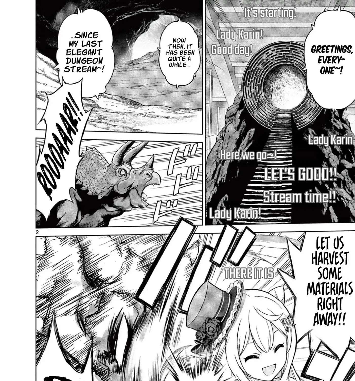 A Bottom-Tier Ojousama Dungeon Streamer Beats Up a Nuisance Streamer, Goes Viral, and Becomes a Legend?! Chapter 26 - page 5