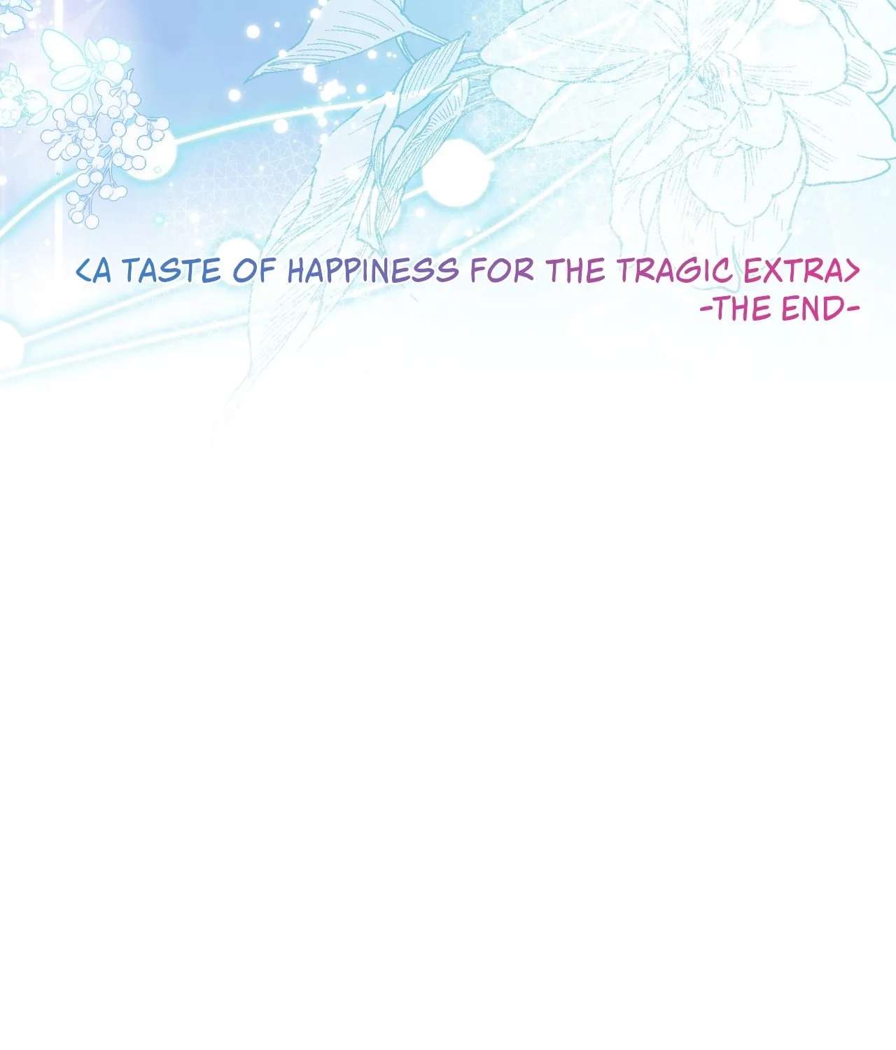 A Taste of Happiness for the Tragic Extra Chapter 65 - page 192