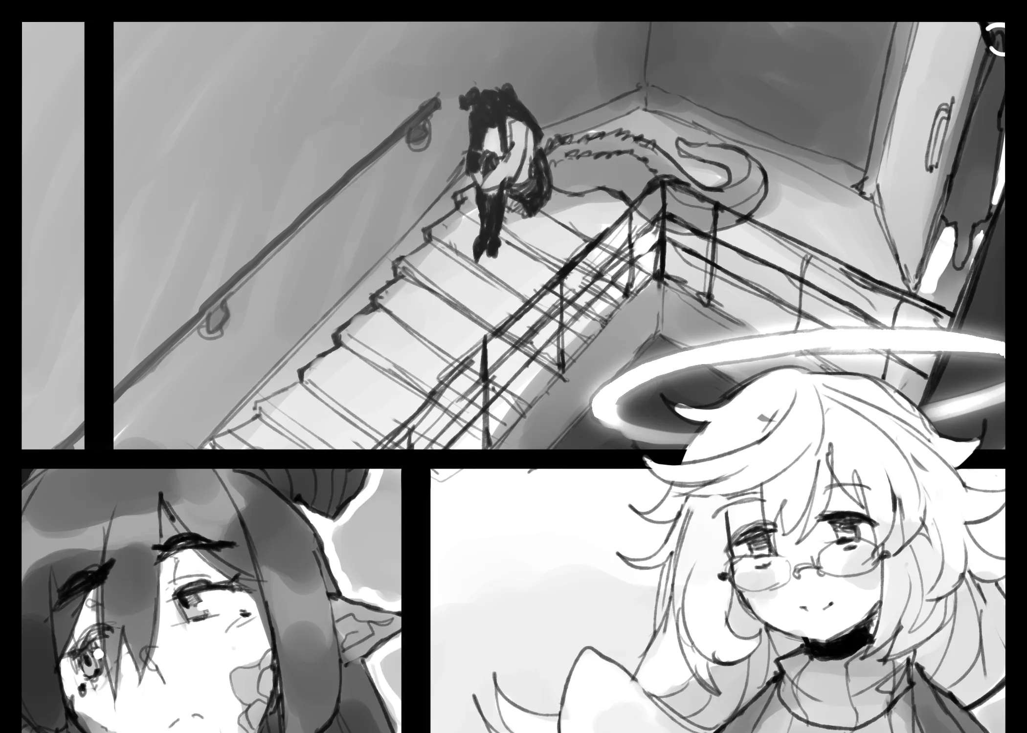My Childhood Friend Is A Dragon Who's Embarrassed About the Size Of Her Tail Chapter 12 - page 7