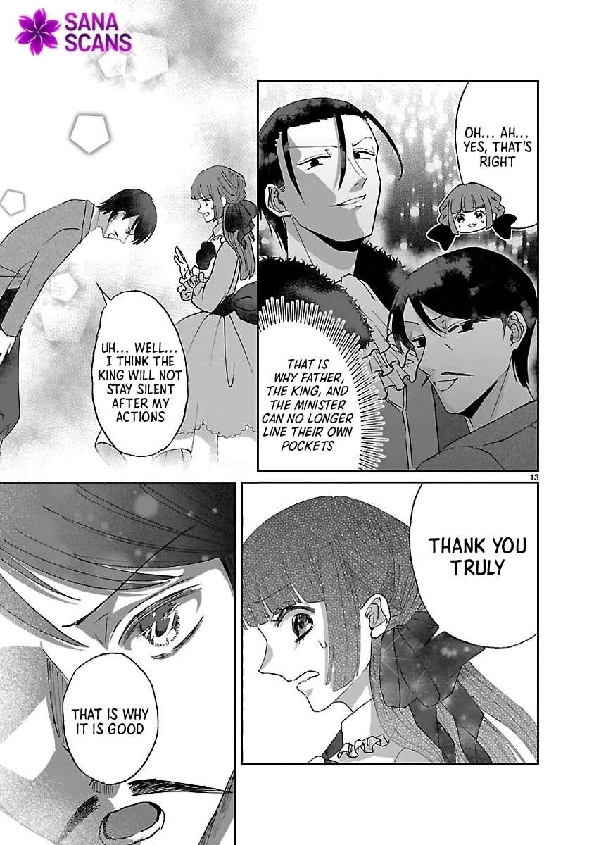 Ohitoyoshi Akuyaku Reijou no Fukushuu Keikaku ~Shi ni Modori Reijou wa Ne ga Zennin na Sei de Kizuku to Mikata ga Fuete Ikimasu~ Chapter 4 - page 13