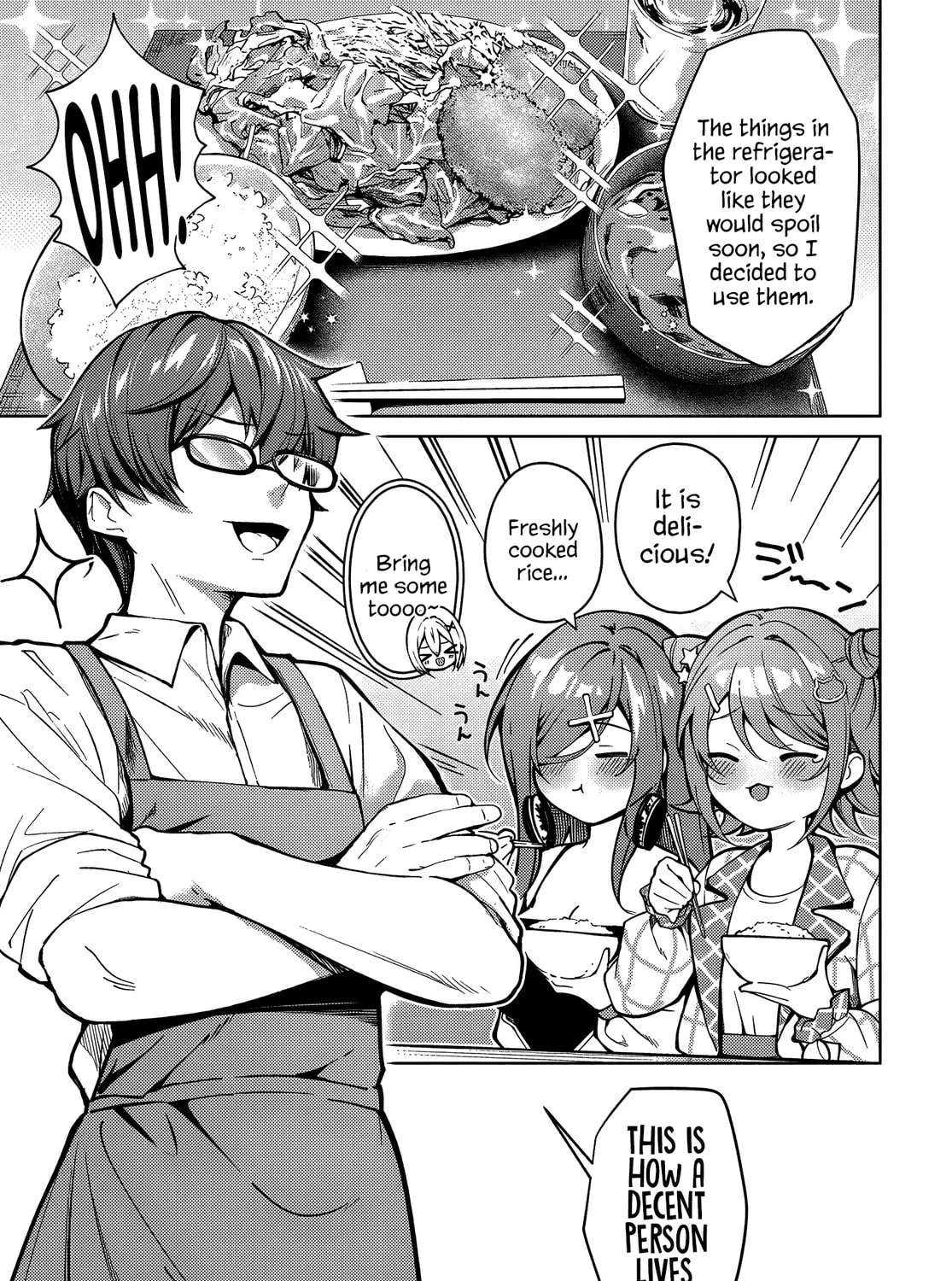Tier 1 Shimai: Yuumei Yonshimai wa Boku nashi de wa Ikirarenai Chapter 1.1 - page 27