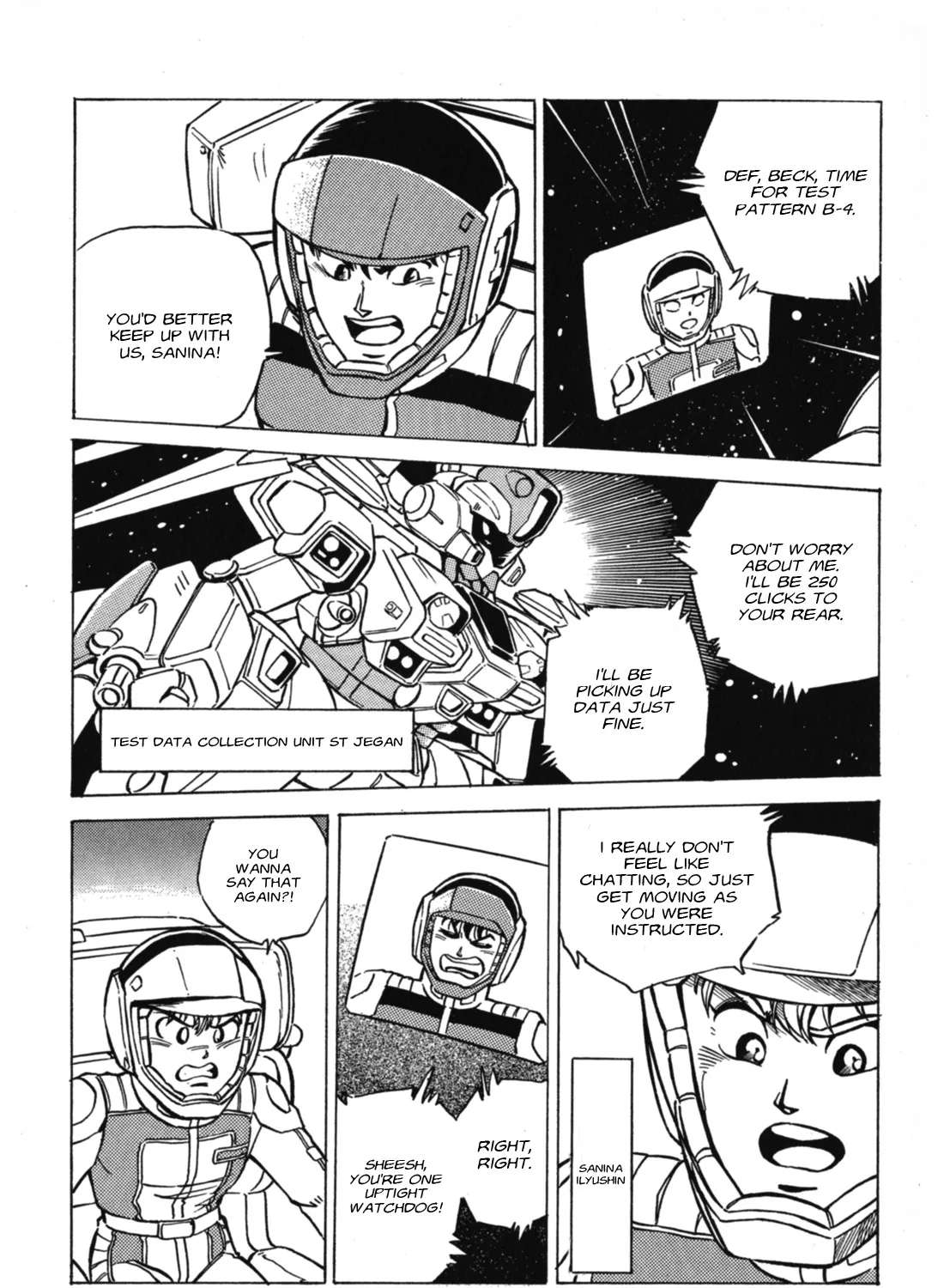 Mobile Suit Gundam F90 Chapter 1 - page 8