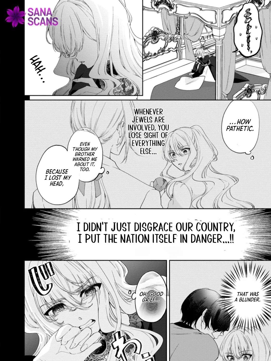 Akuyaku Reijou no Nariagari: Ringoku de Houseki no Seijo to Yobareru Made Chapter 3 - page 4