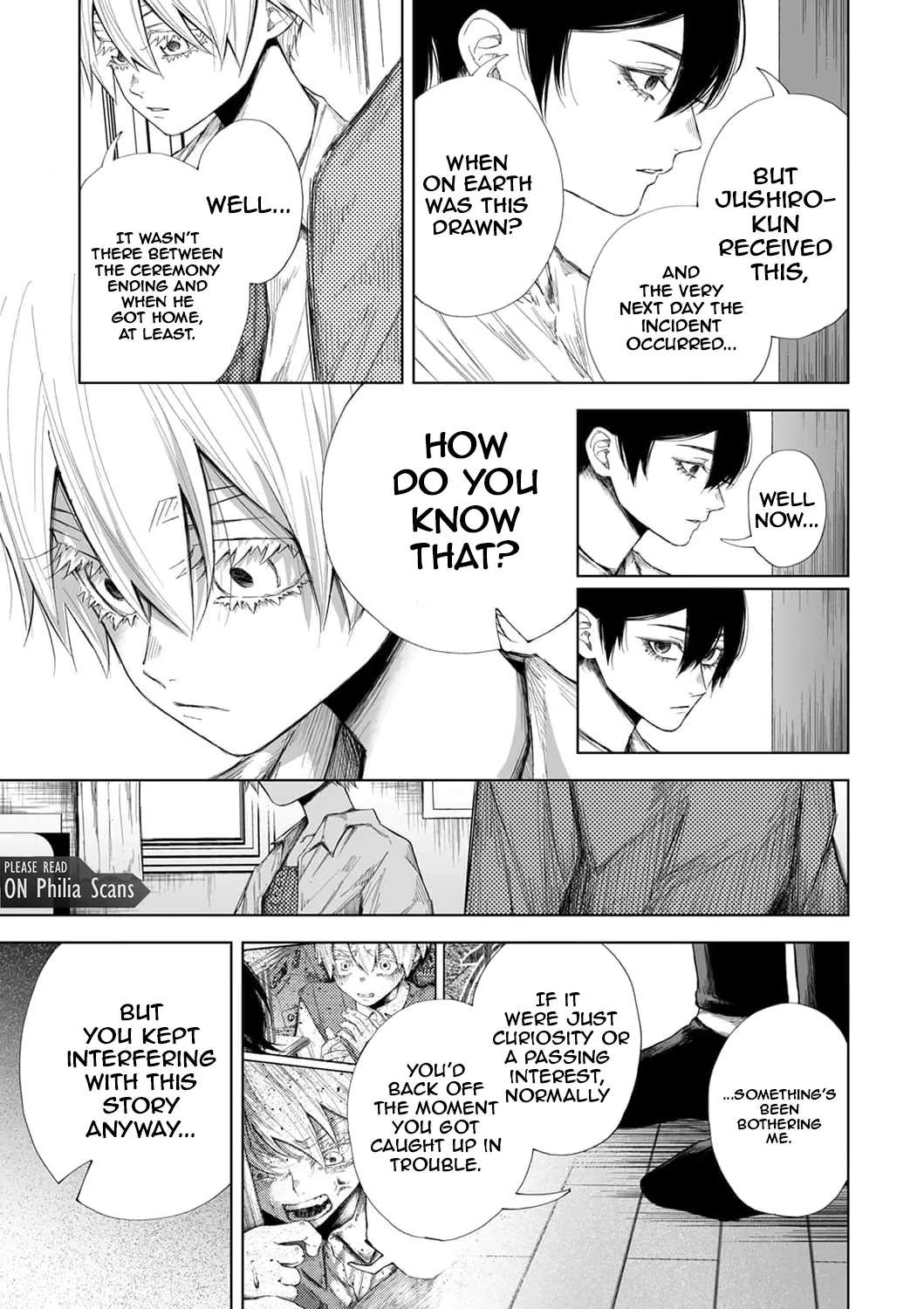 Toaru Mikaiketsu Jiken ni Tsuite Chapter 11 - page 12
