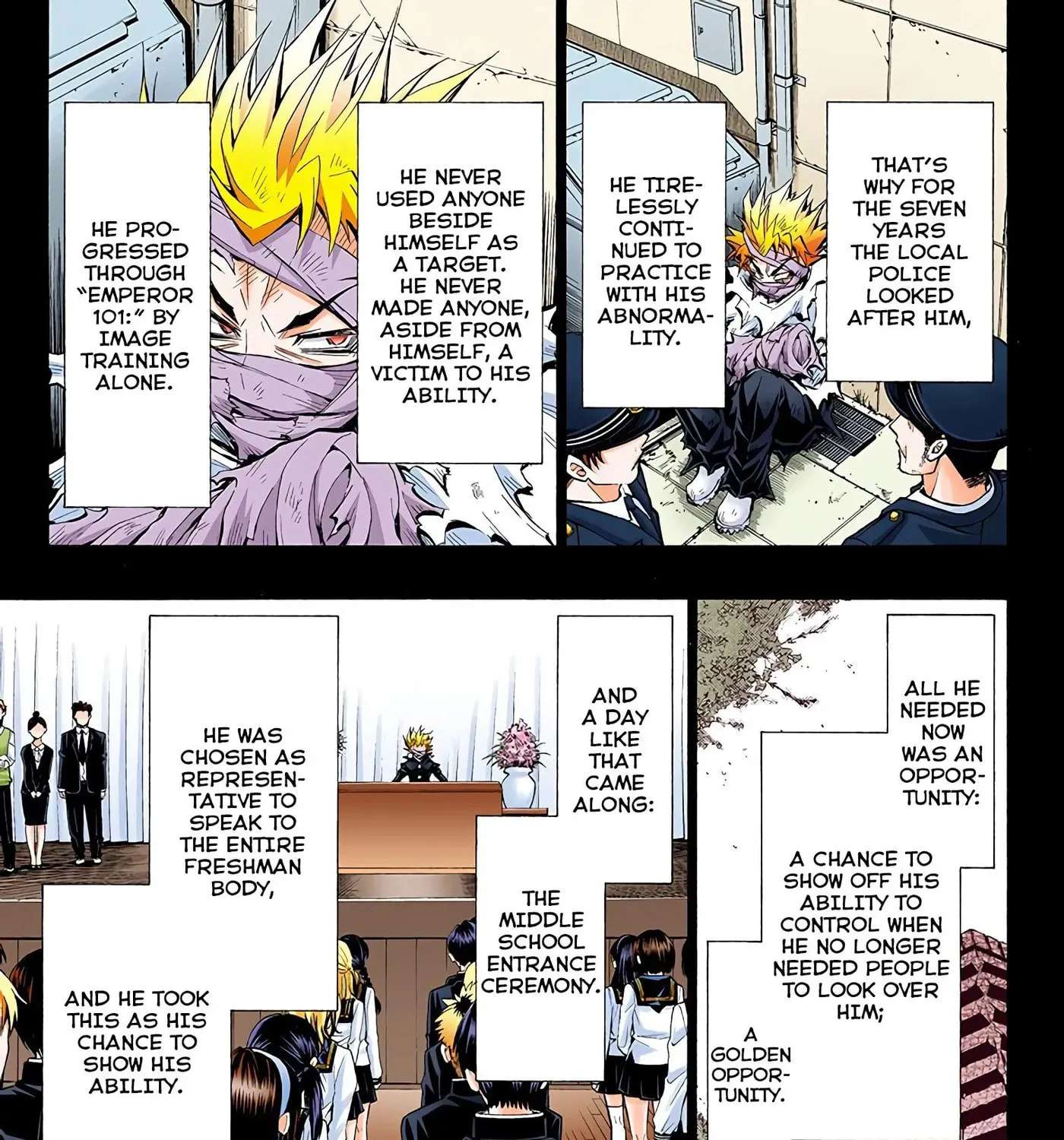 Medaka Box (Official Colored) Chapter 54 - page 5