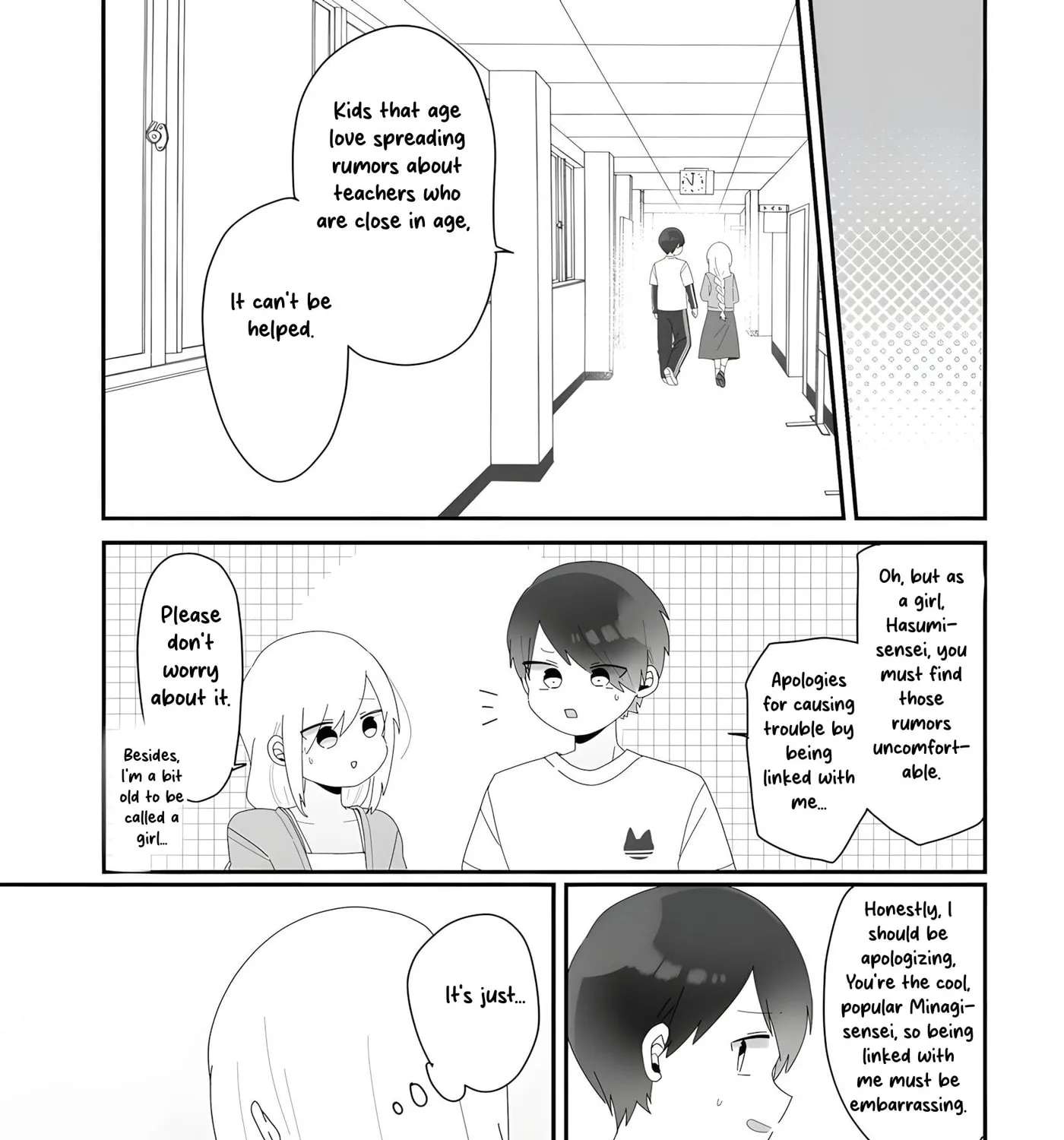 Sensei Nishii - Homura-sensei wa Tabun Motenai Chapter 2 - page 1