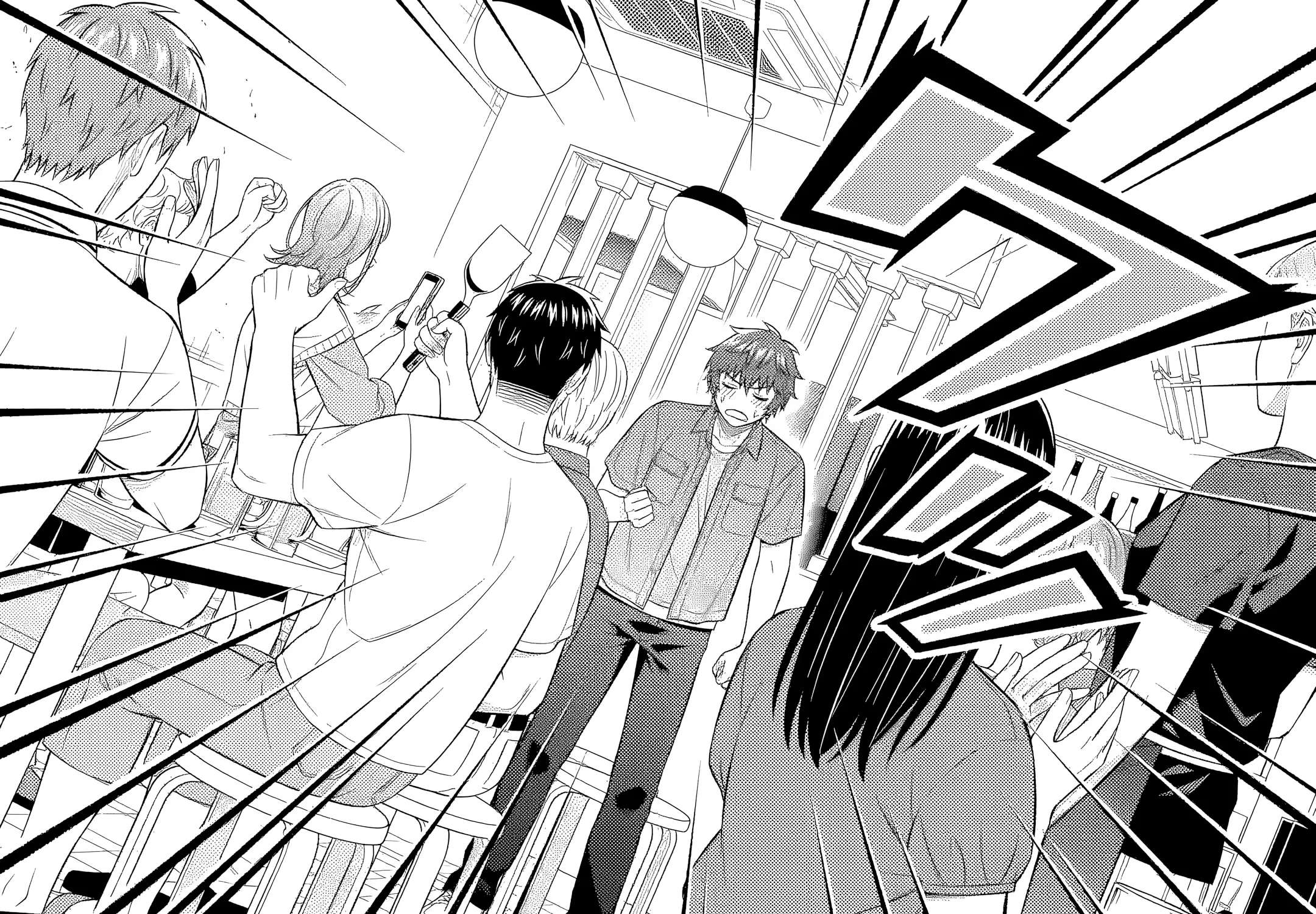 Toumei na Yoru ni Kakeru-kun to, Me ni Mienai Koi wo Shita. Chapter 7.3 - page 13