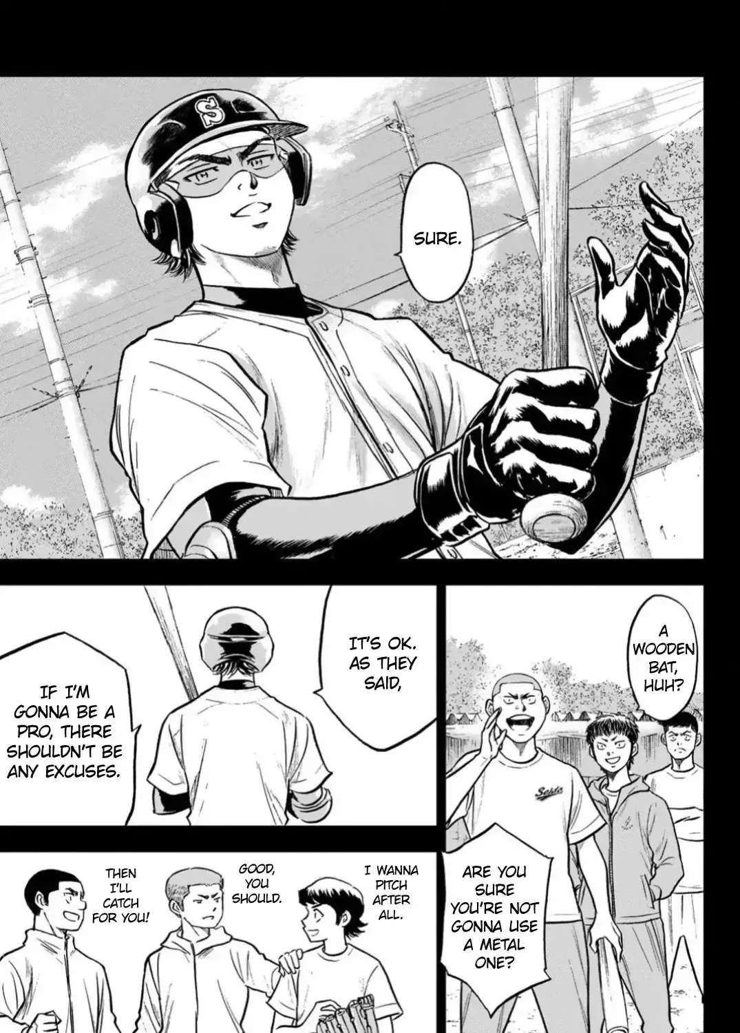 Diamond no Ace Act II Chapter 308.5 - page 10