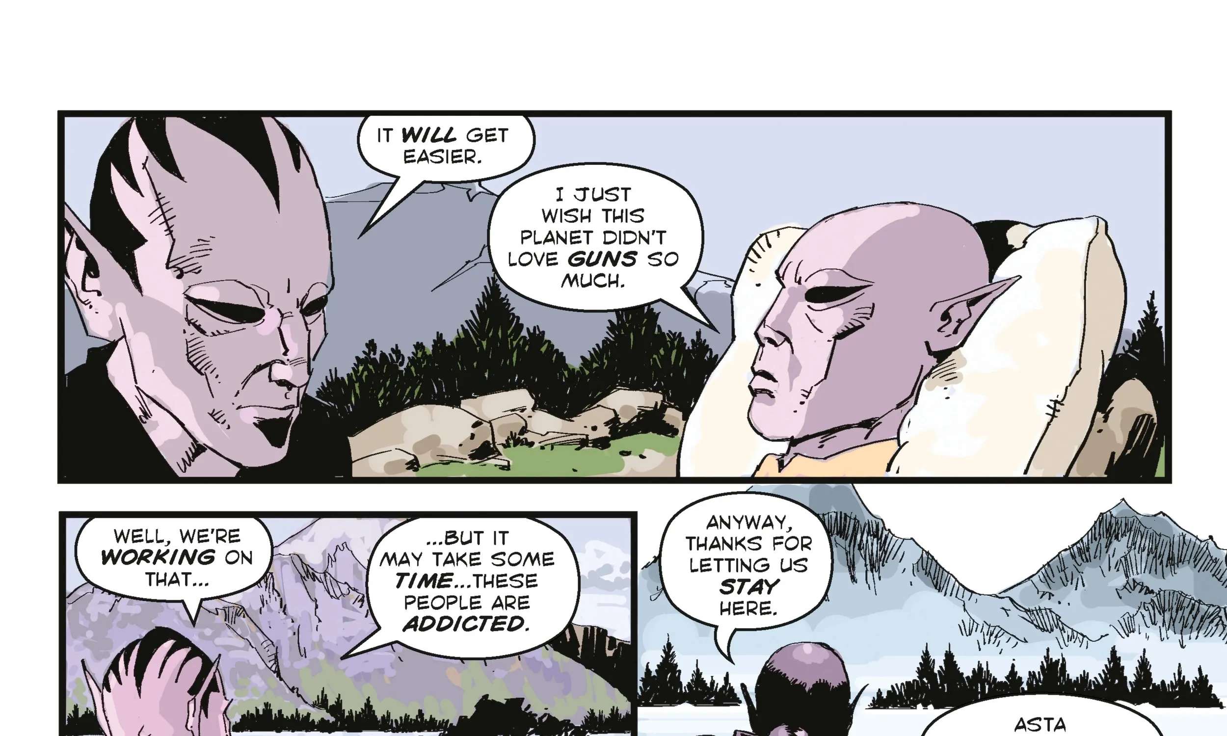 Resident Alien: One More for the Road Chapter 1 - page 85
