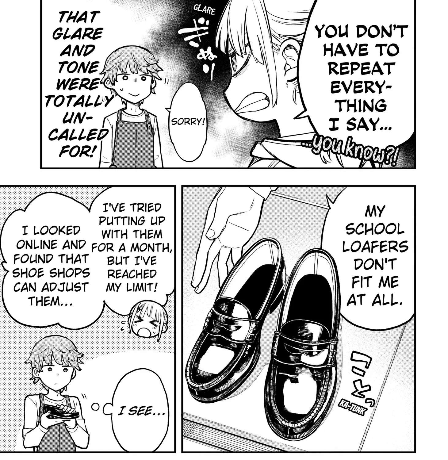 Evangeline Puts on Shoes Chapter 1 - page 61