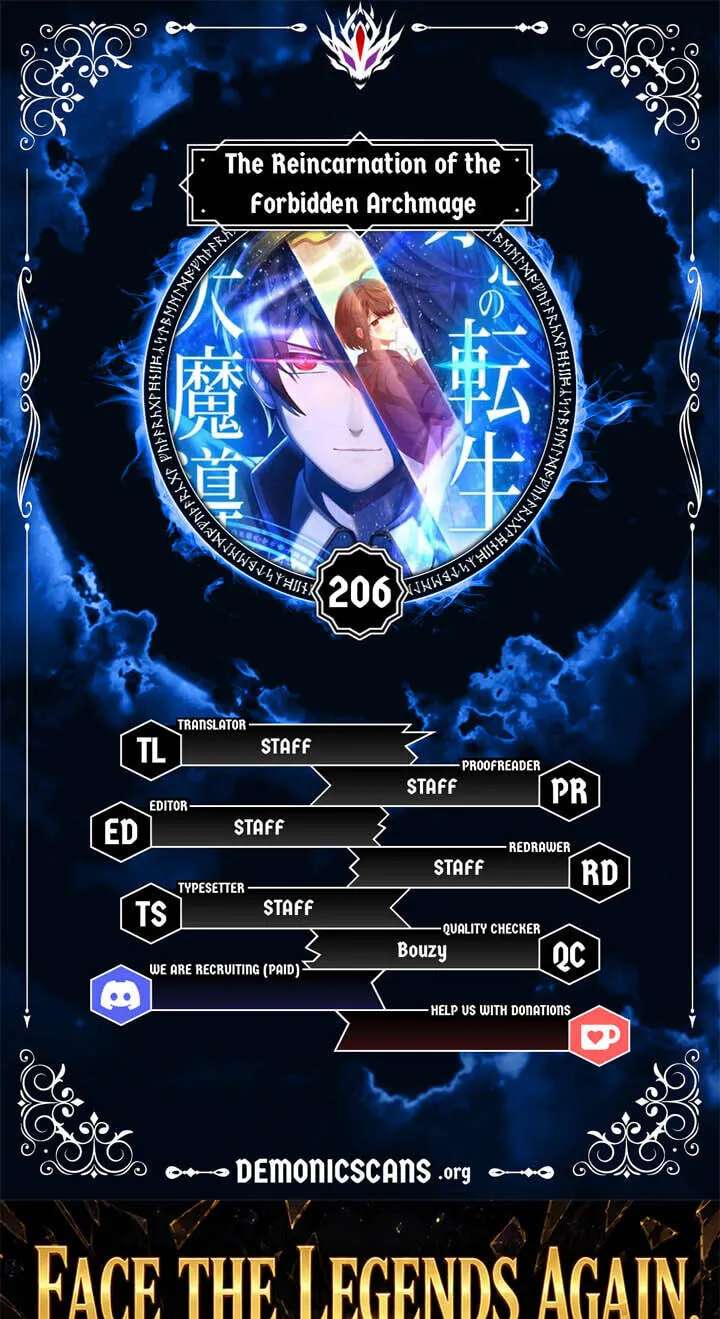 Kinki no Tensei Daimadoushi ~Munou kara Level Up de Saikyou ni~ Chapter 206 - page 1