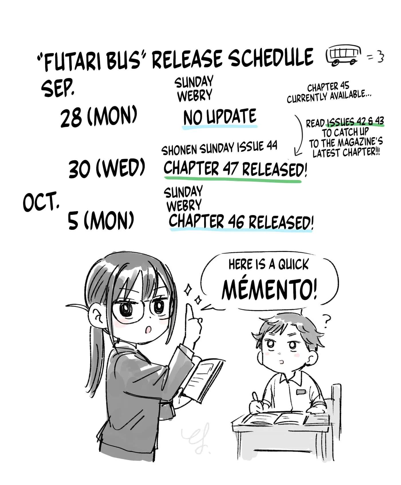 Futari Bus Chapter 47 - page 41
