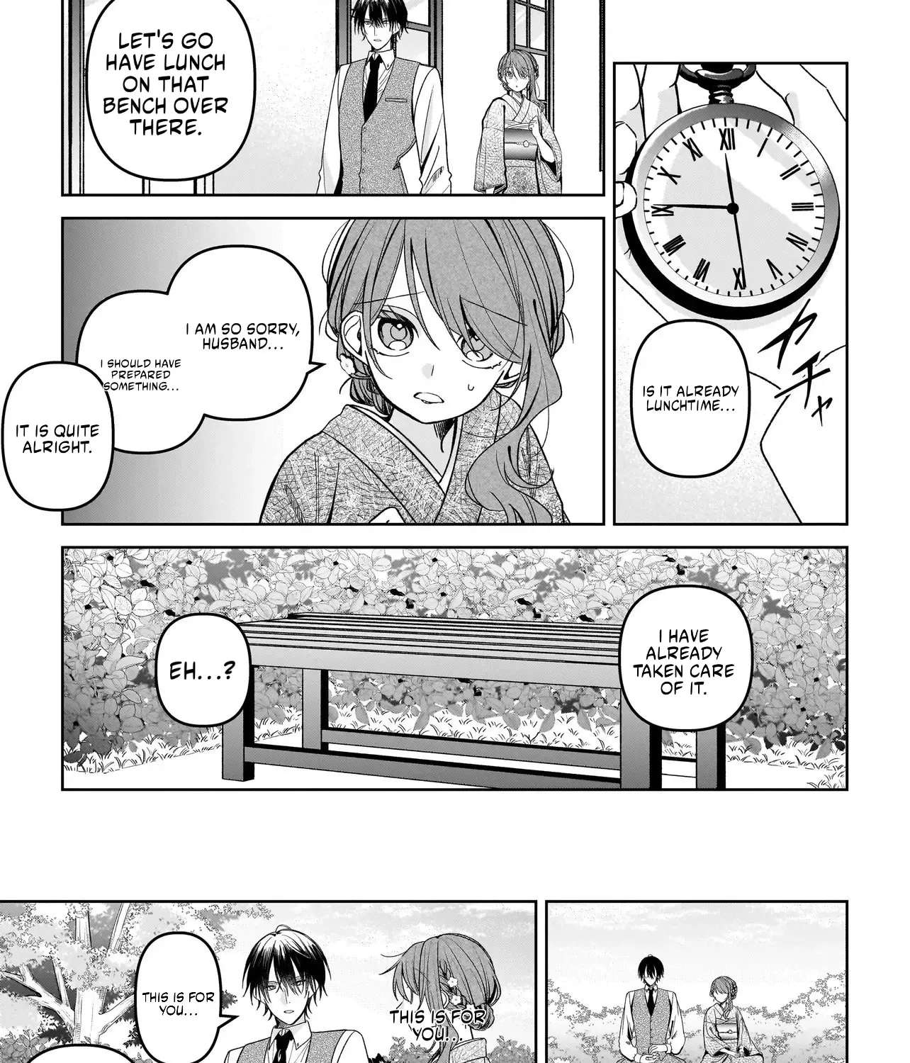 Unmei no Ban to Kekkonshitara, Tenshi Musuko no Keibo ni Narimashita Chapter 4 - page 37