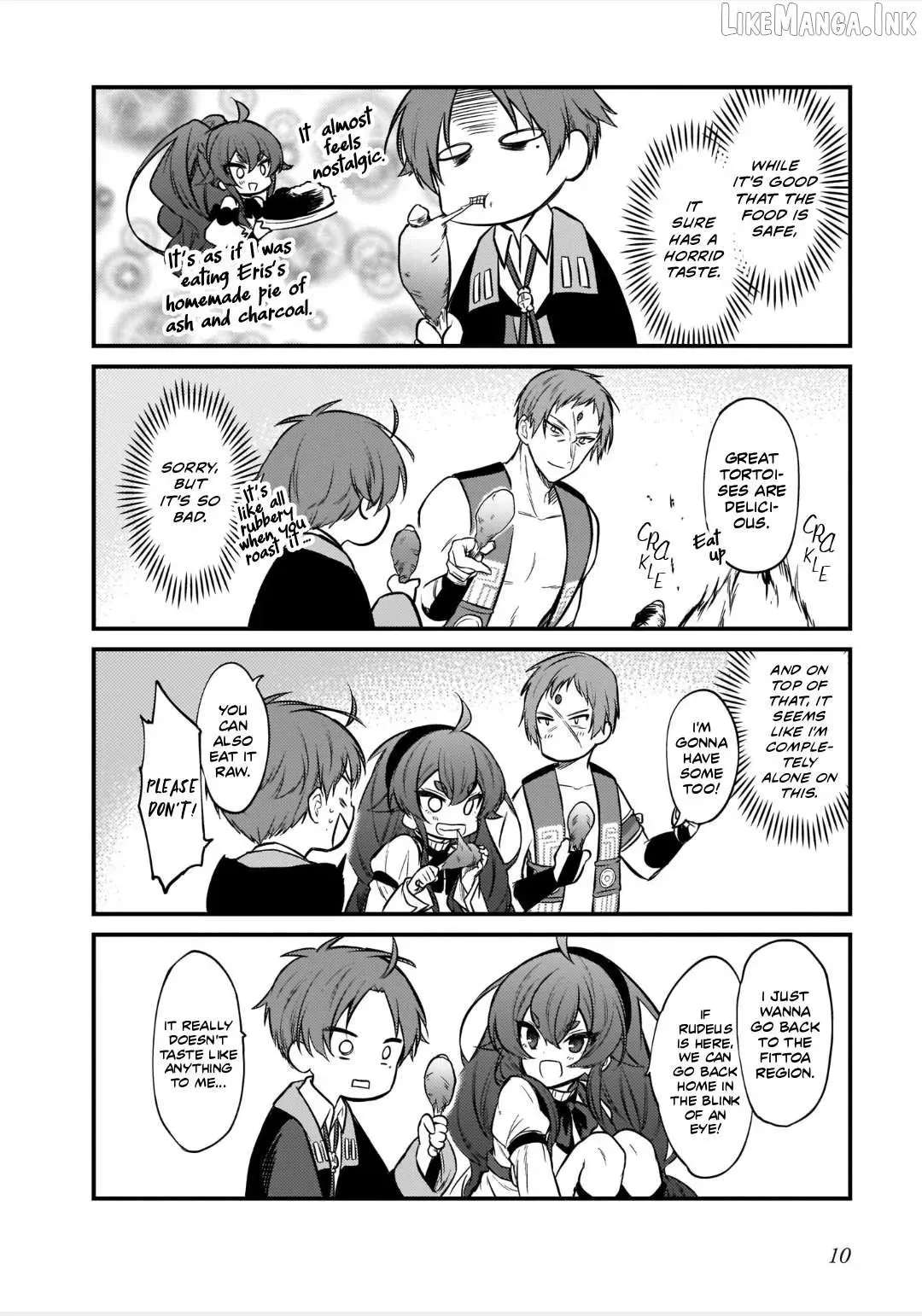 Mushoku Tensei: Even If It's A 4-Koma, I'll Get Serious Chapter 16 - page 12