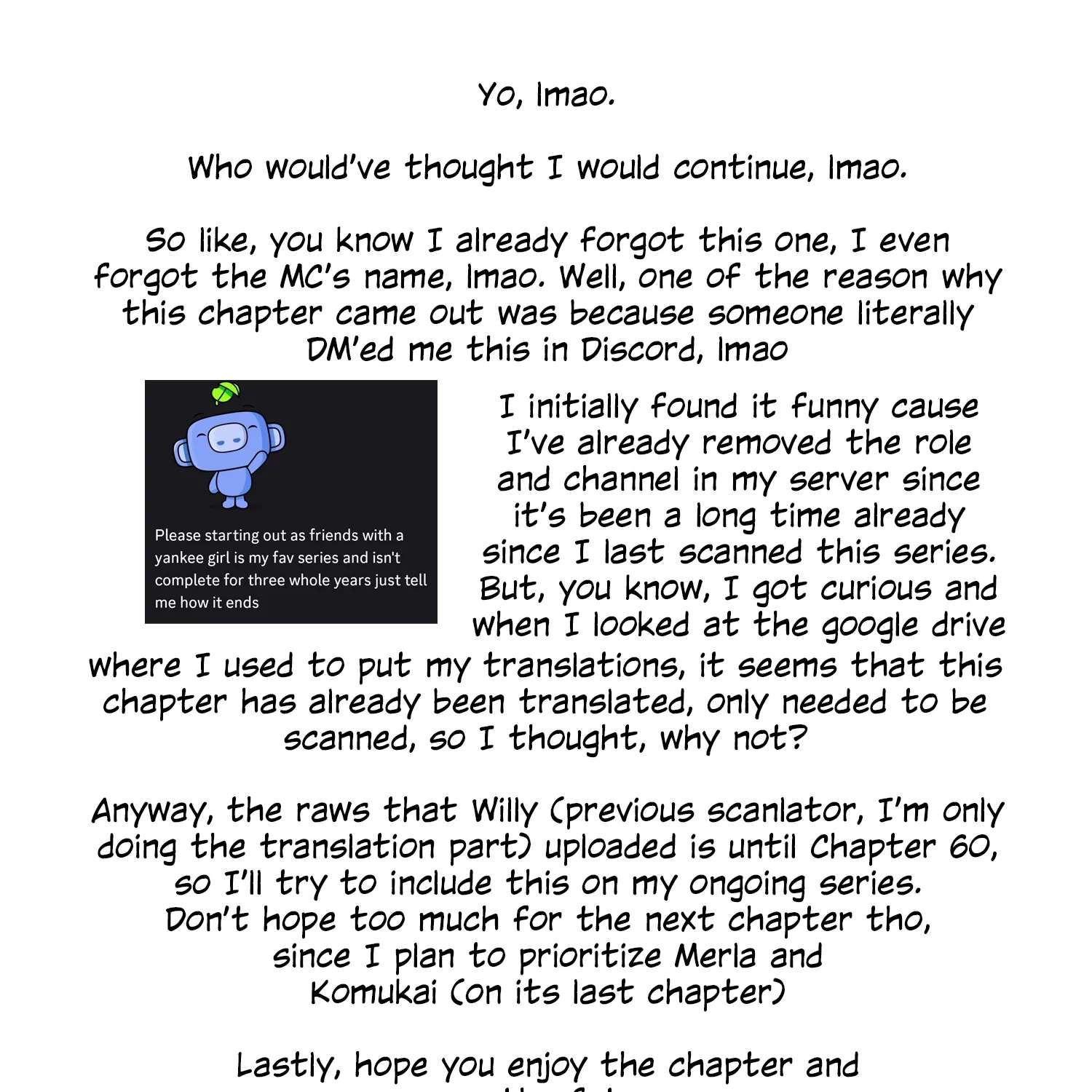 Starting Out As Friends With A Yankee Girl Chapter 31 - page 28