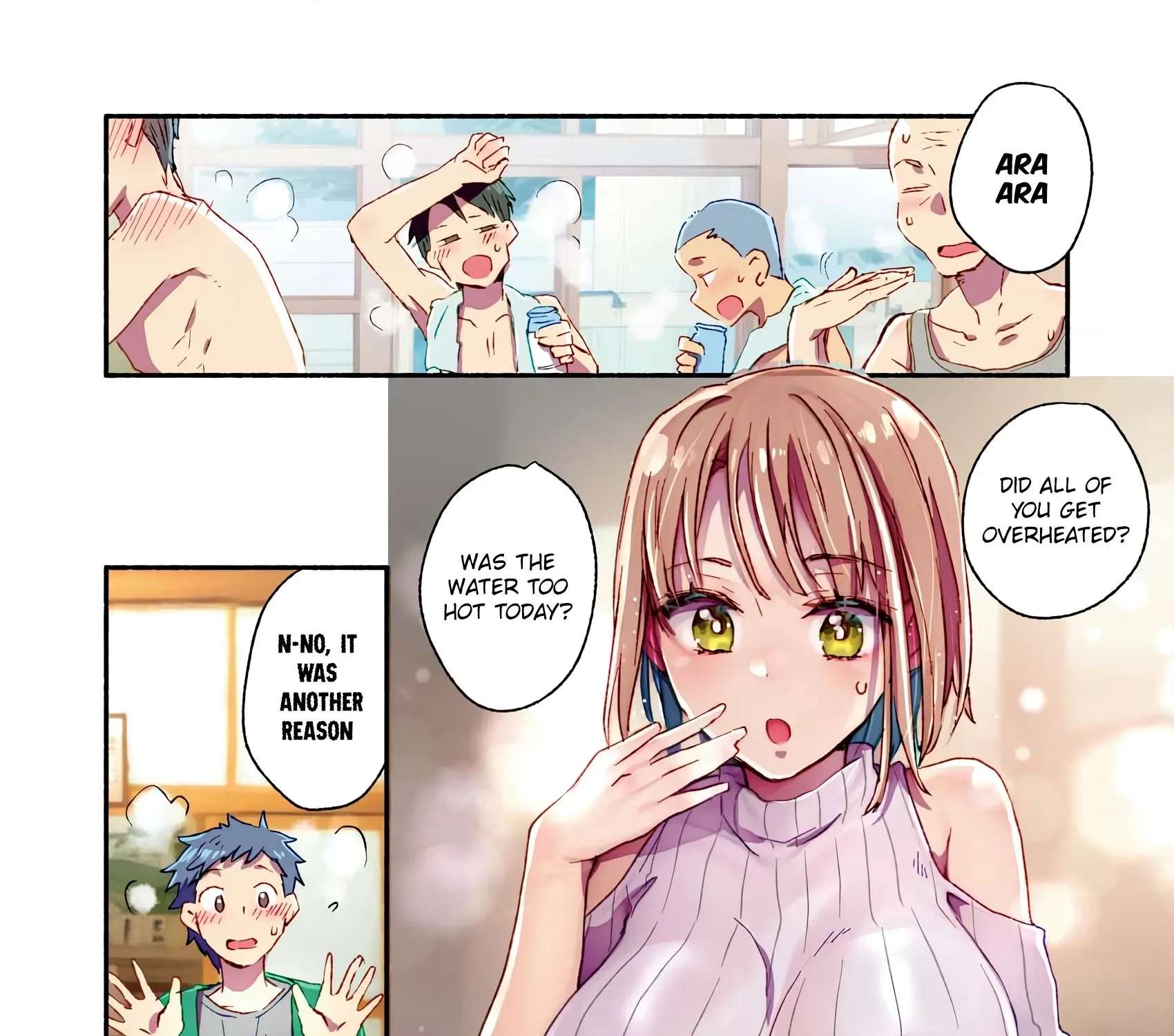 Mayuri-san no Iru Sentou Chapter 5 - page 19
