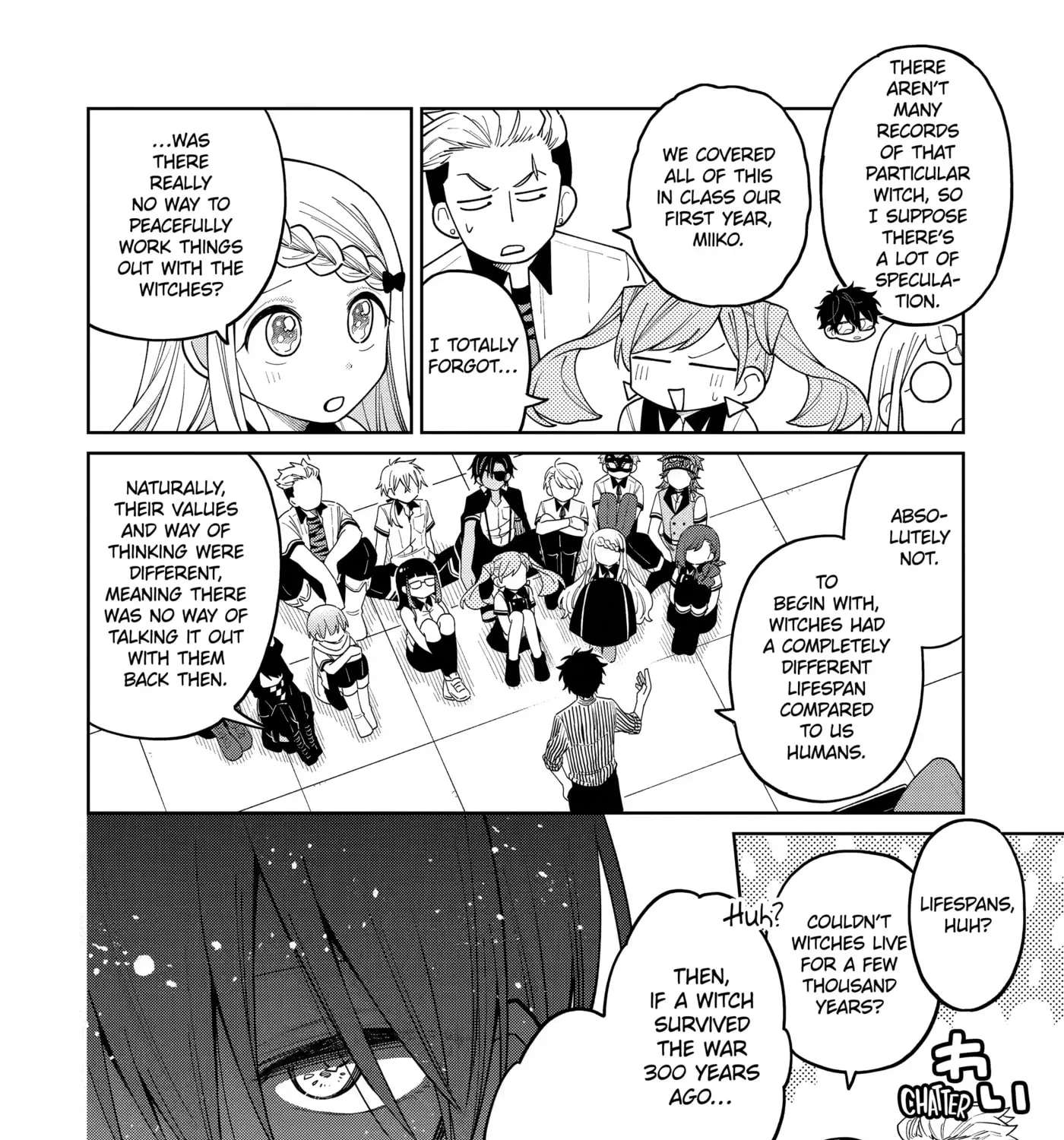 Sensei! Bokutachi ga Sekai o Horoboshimasu. Chapter 64 - page 31