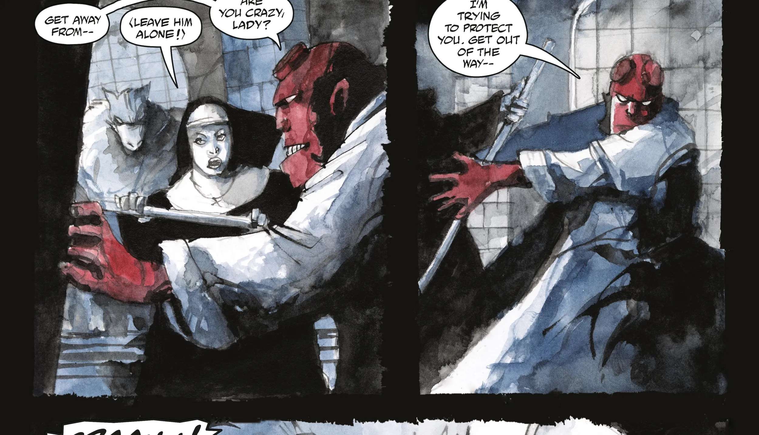 Hellboy and the B.P.R.D.: The Monster of Nivola Chapter 1 - page 53