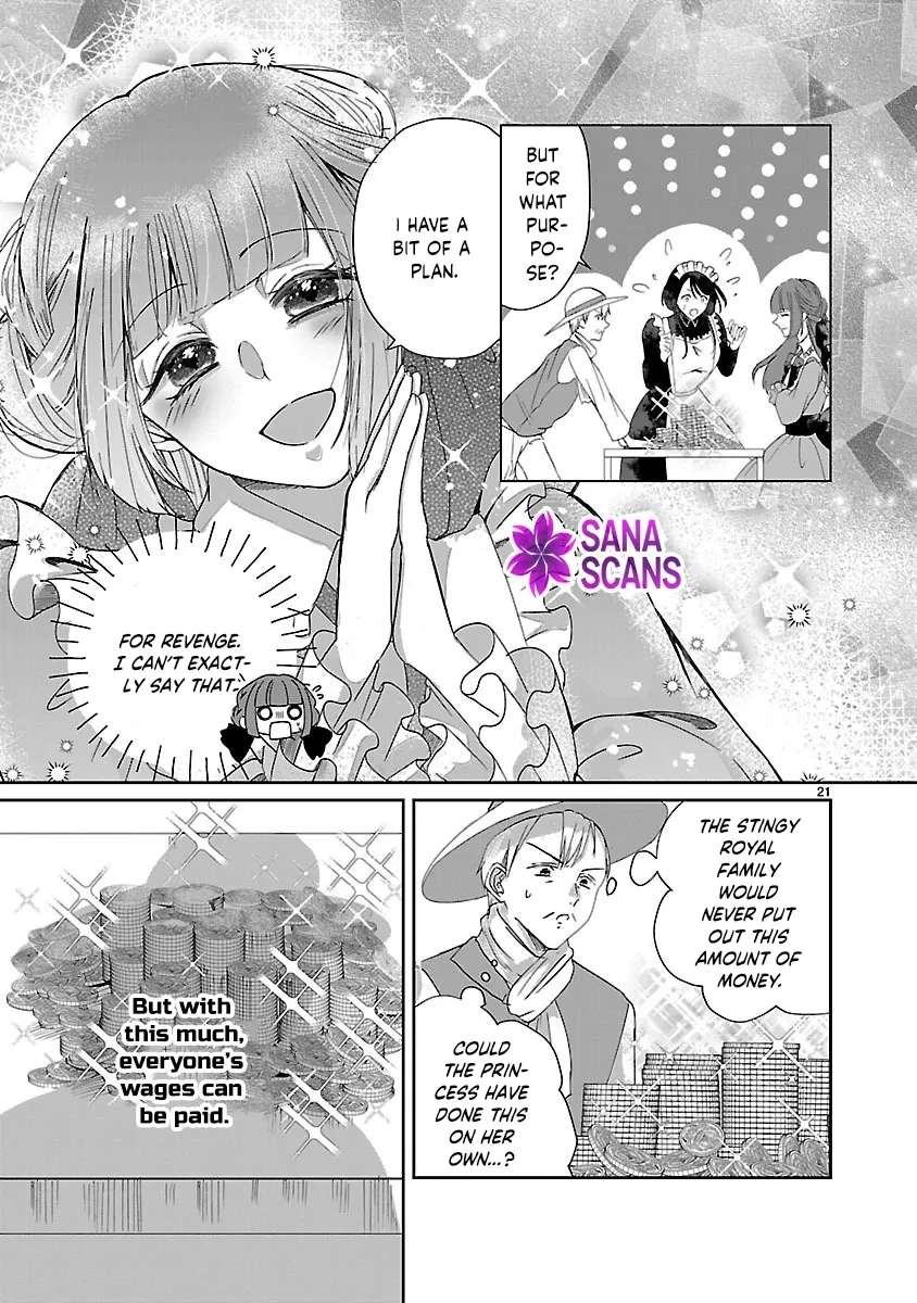 Ohitoyoshi Akuyaku Reijou no Fukushuu Keikaku ~Shi ni Modori Reijou wa Ne ga Zennin na Sei de Kizuku to Mikata ga Fuete Ikimasu~ Chapter 2 - page 21