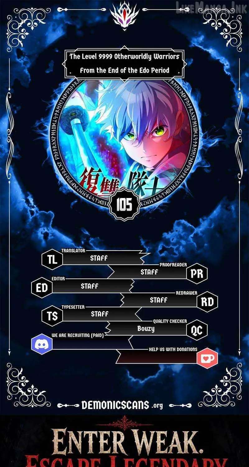 Fukushuu No Taishi - Level 9999 No Bakumatsu Isekai Tensei Chapter 105 - page 1