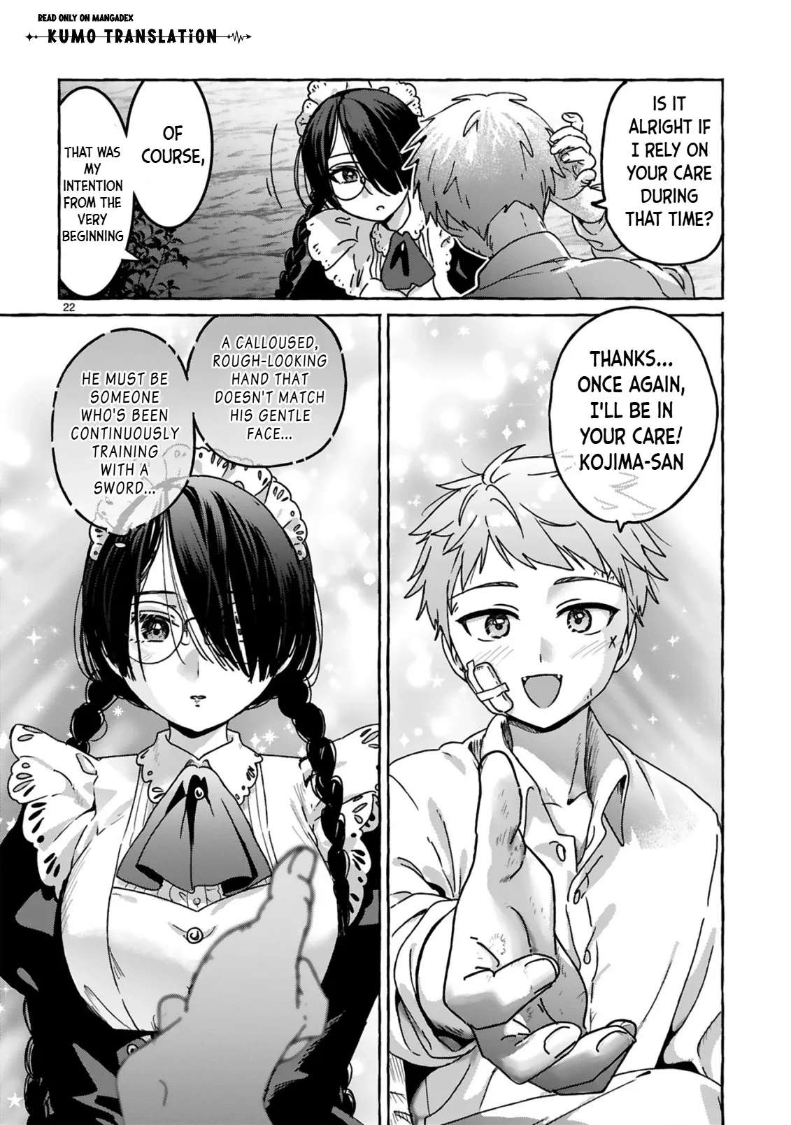 Miss Kojima, the Widowed Young Lady, Is the Strongest and Cutest Chapter 3 - page 25
