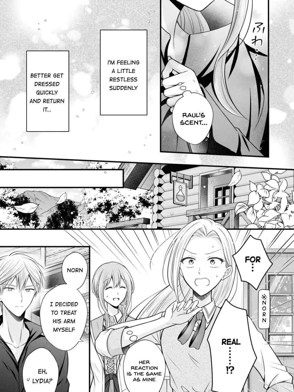 Otoko Un Zero no Kusushi Reijou, Hatsukoi no Kurokishi-sama ga Oshikake Konyakusha ni Narimashite. Chapter 4 - page 15