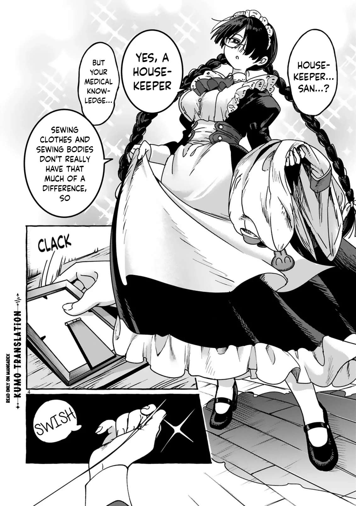 Miss Kojima, the Widowed Young Lady, Is the Strongest and Cutest Chapter 2 - page 7