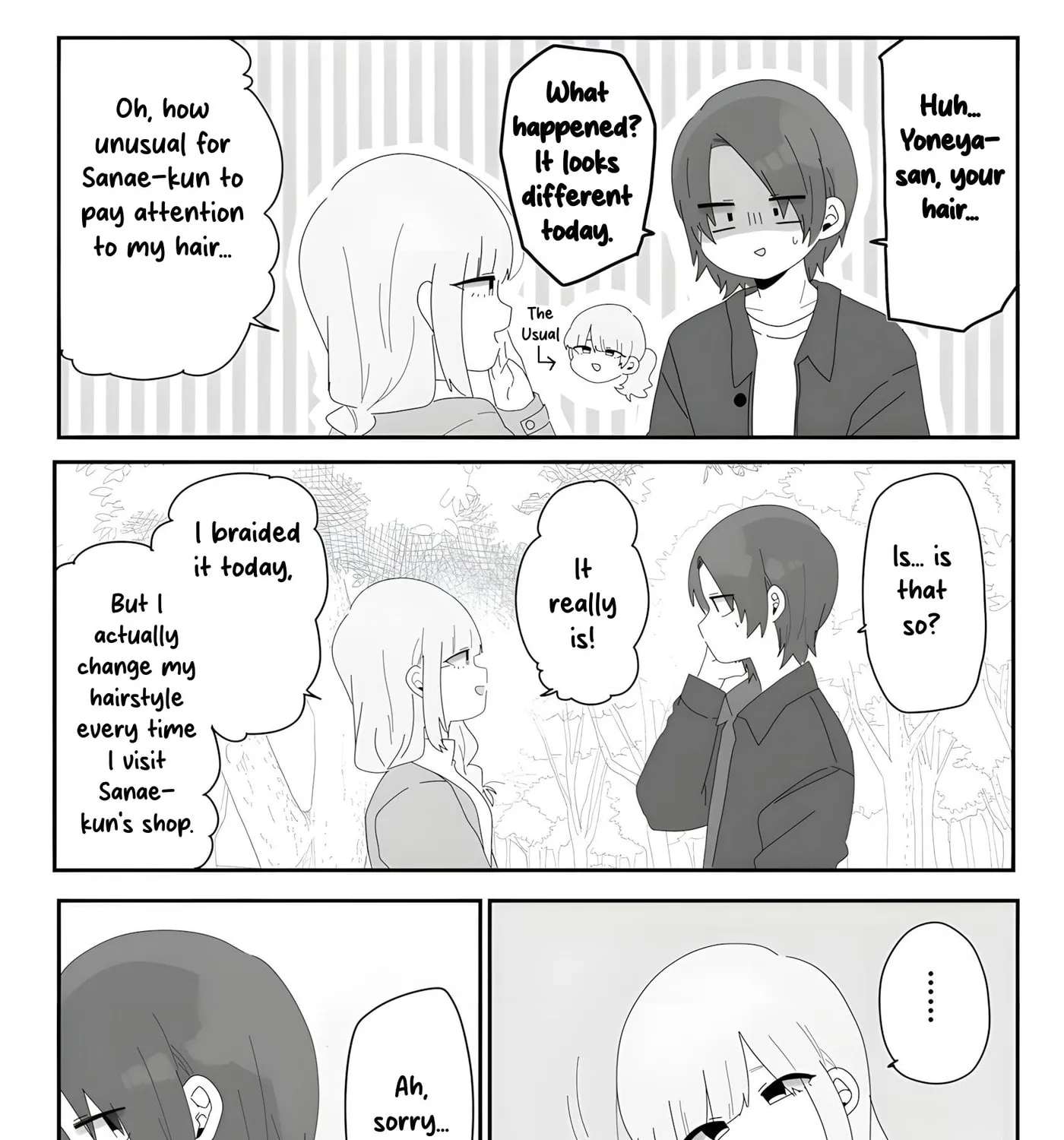 Sensei Nishii - Homura-sensei wa Tabun Motenai Chapter 9 - page 3