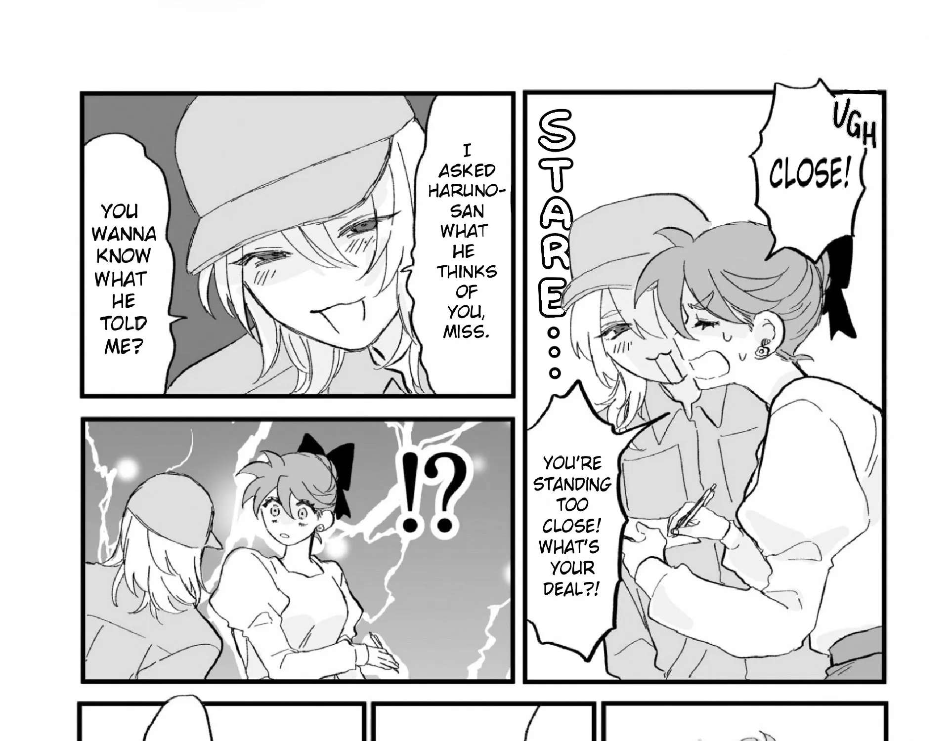 It's Not like I Like Haruno-san at All! Chapter 12.2 - page 3