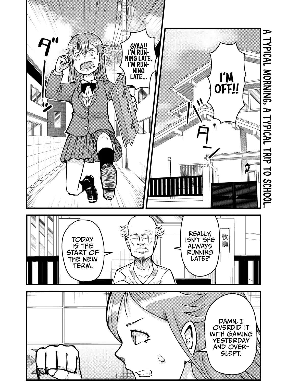 Gori-sen ~The type of PE teacher to die first during a panic~ Chapter 76 - page 1