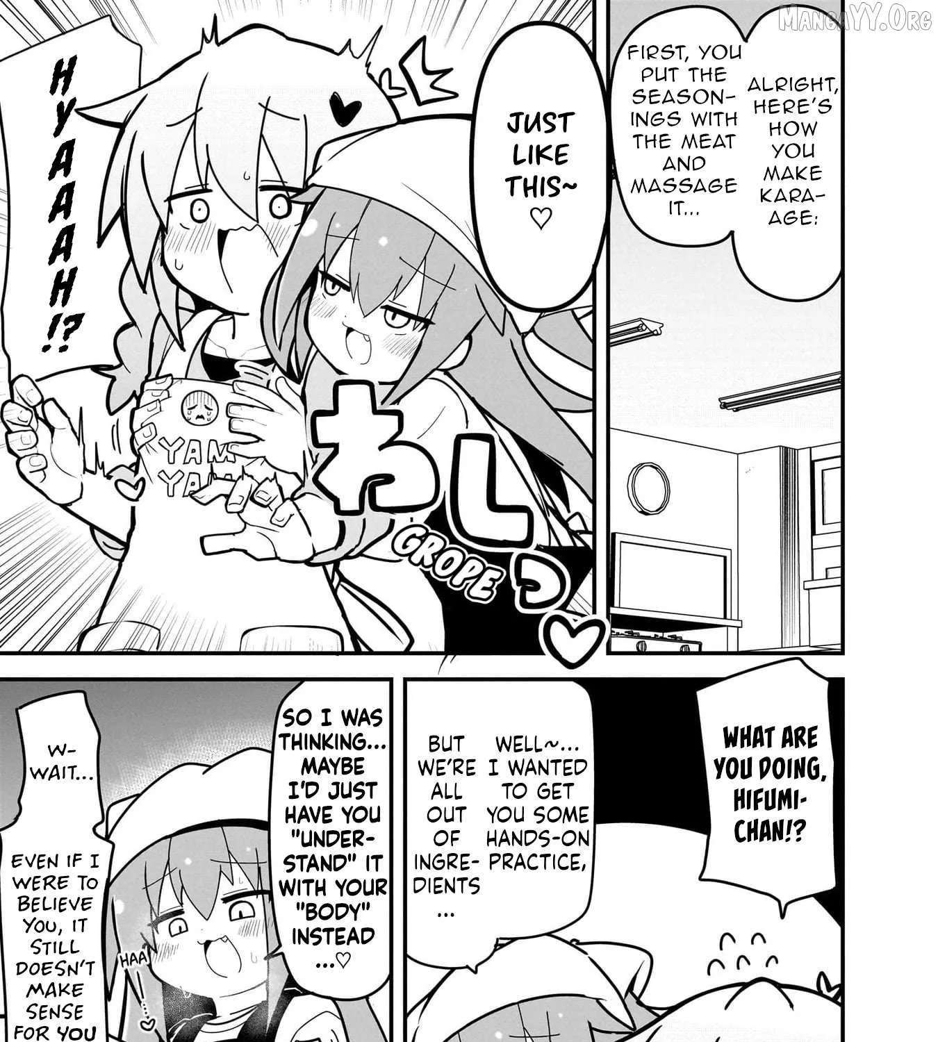 Mesugaki ga Watashi wo Wakarase ni Kuru no de Shouri no Mesugaki no Chikara wo Karite Kocchi mo Wakarase ni Ikimasu. Chapter 5 - page 41