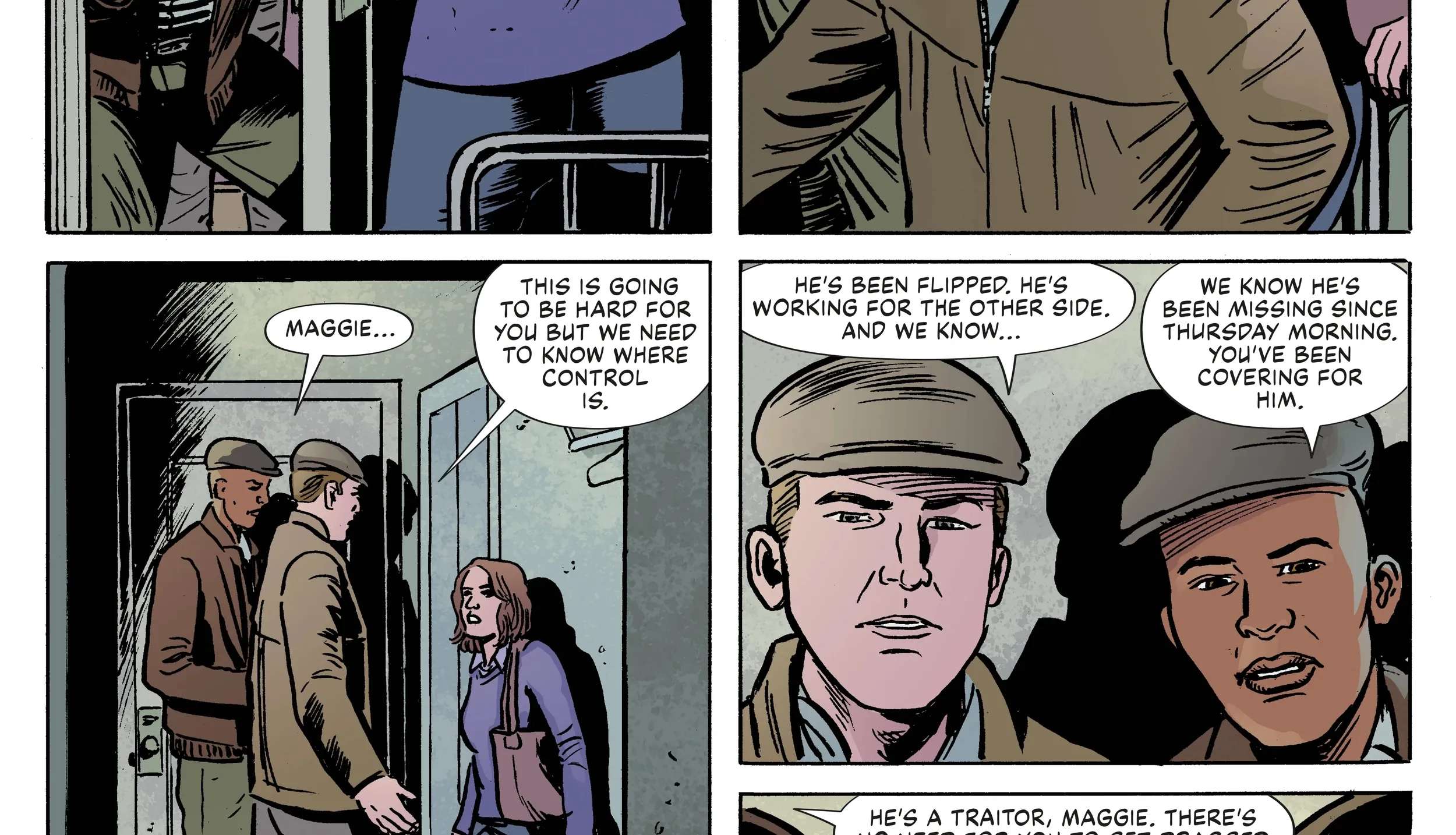 John le Carré's The Circus: Losing Control Chapter 3 - page 32