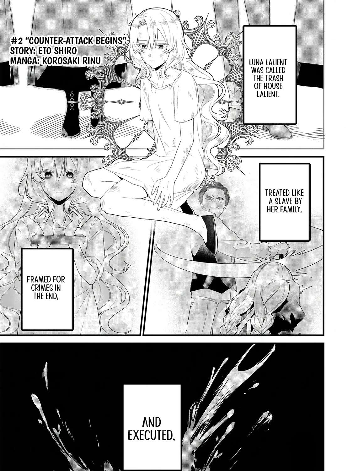 The Saintess Who Returned from Death Cut Ties with Her Toxic Family, Only to End Up Being Doted on by the Savage Prince Chapter 2 - page 2